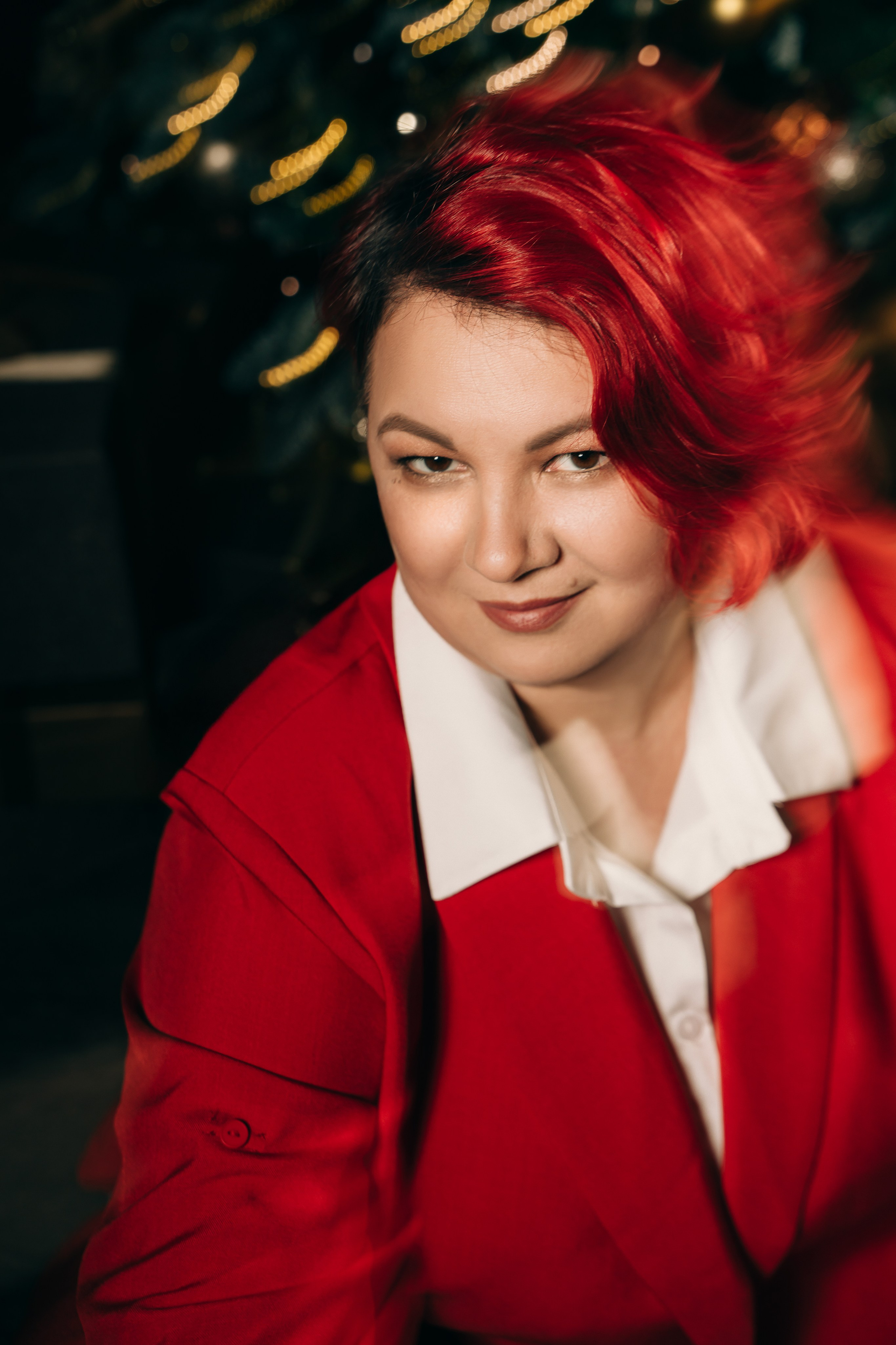 Юля. Альтернативный взгляд на Новый год. Портретный фотограф в Санкт-Петербурге Дмитриева Наталия