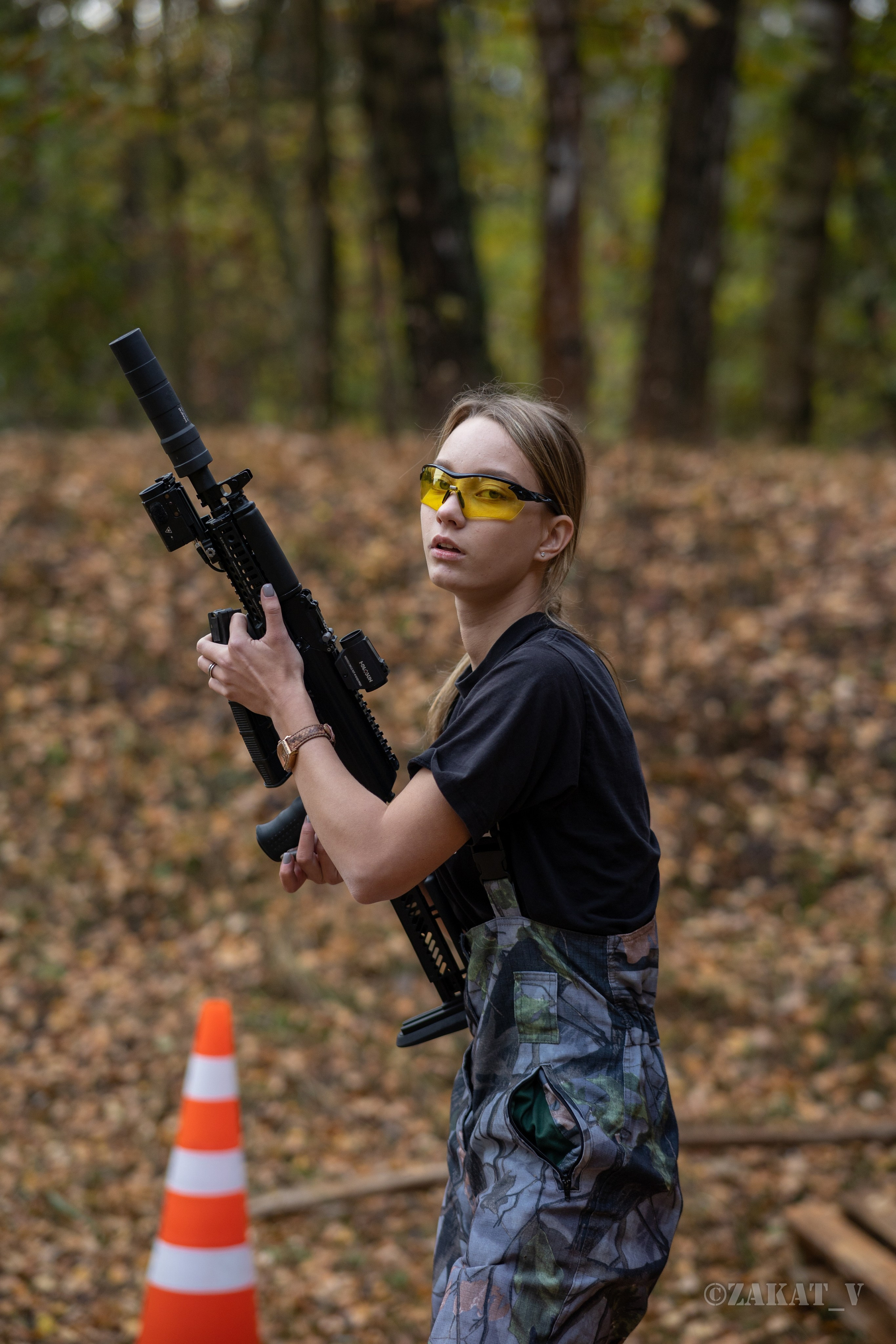 Фото с Открытого турнира по стрельбе из карабина «В деле только девочки», от HOT GUNS. Репортажный фотограф, Москва, Закат