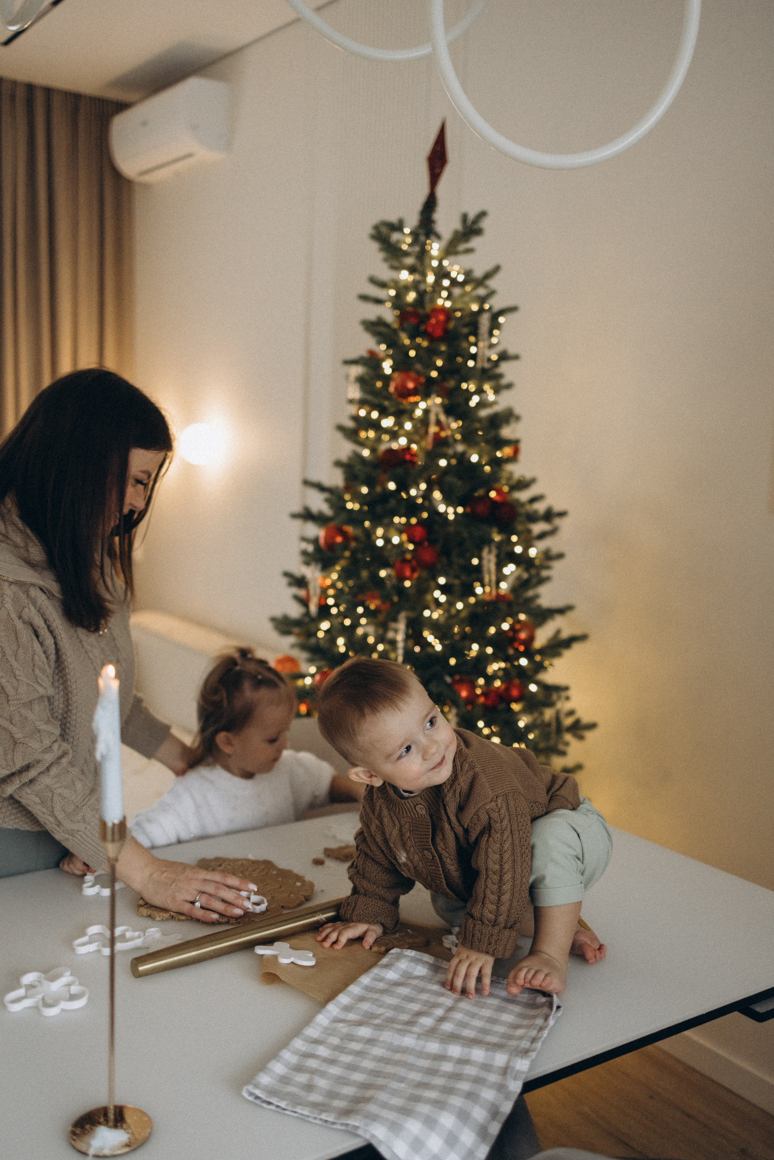 Новый года дома. Семейный и детский фотограф в Тюмени Вика Алленова