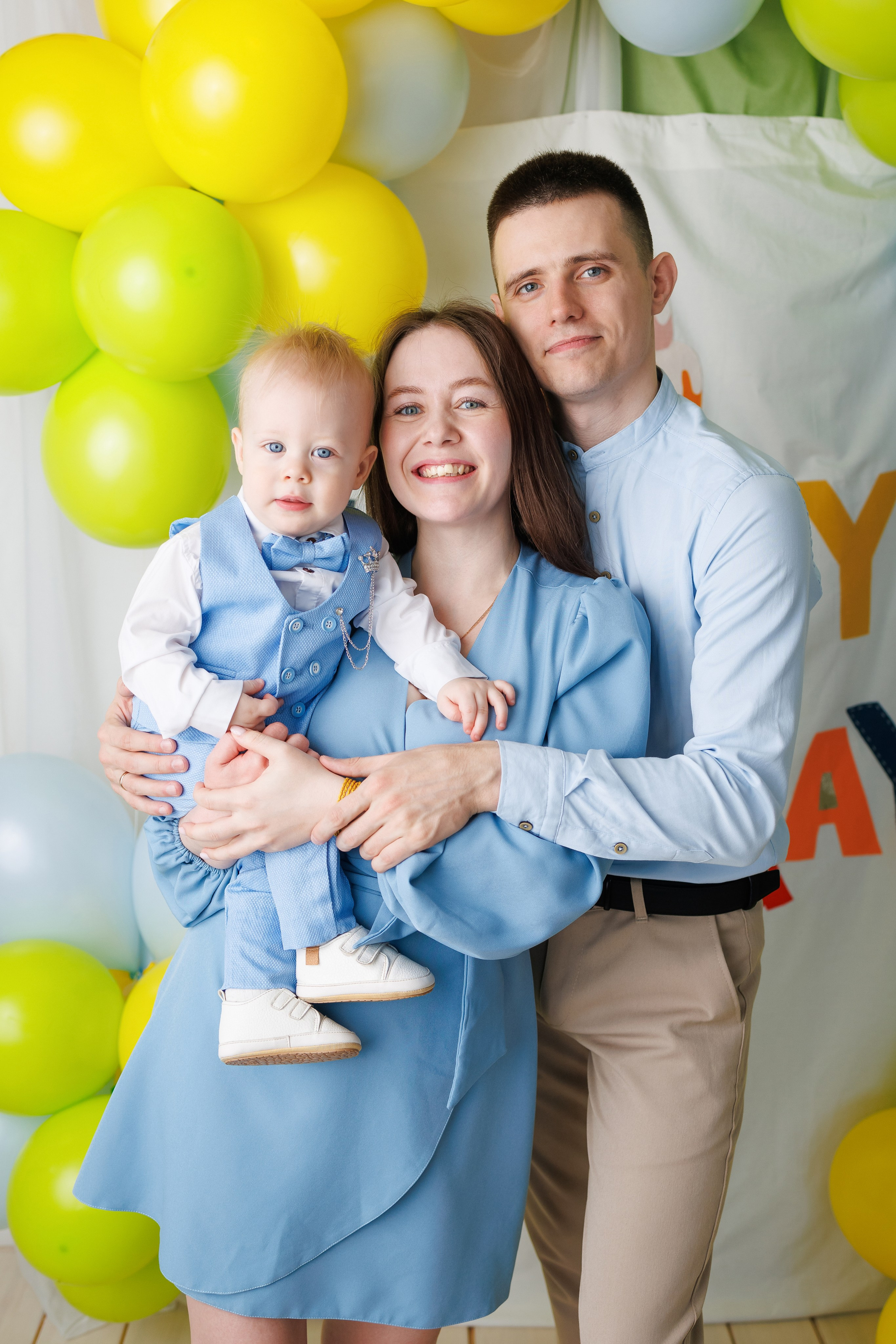 Сашеньке 1 годик. Фотограф новорожденный малышей Новосибирск
