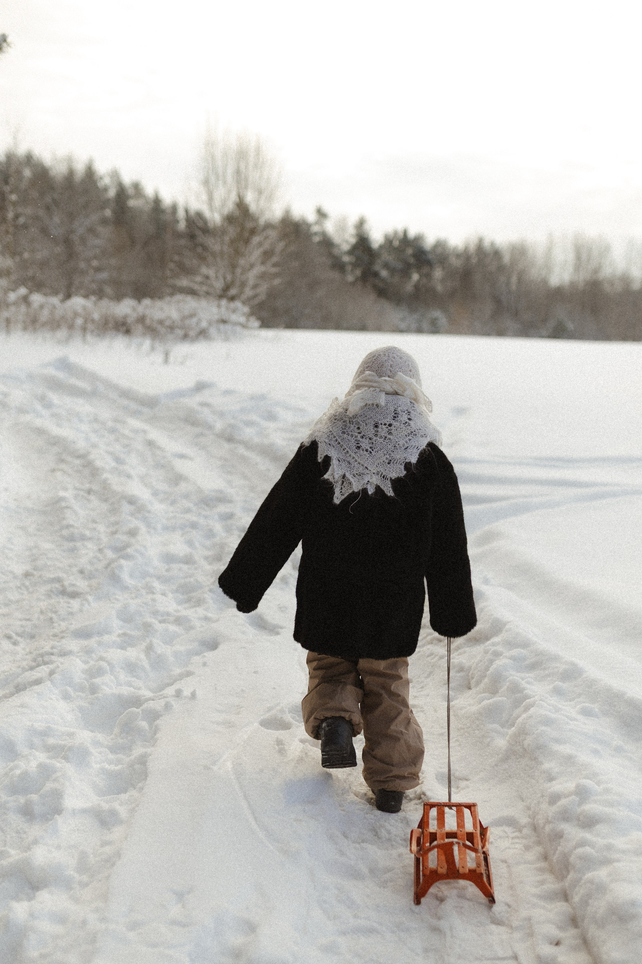 Зима не холодная, когда рядом свои. Семейный фотограф в Москве Алина Савченко