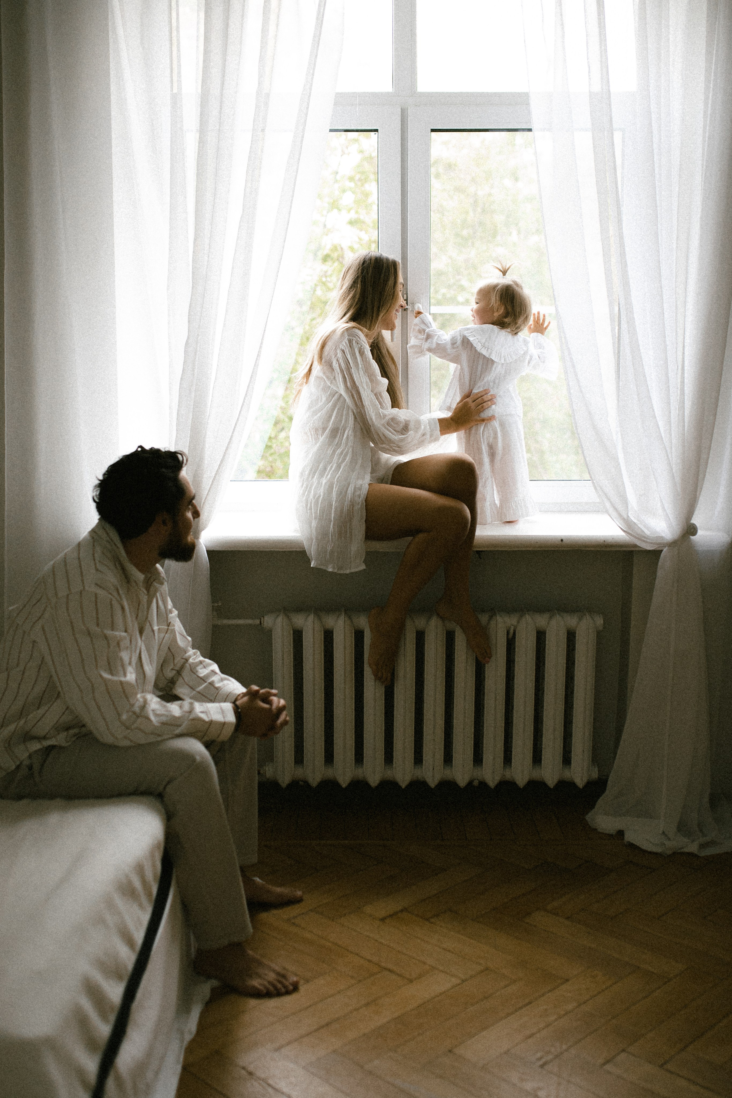 Ева Дима и Мира. Семейный фотограф в Москве Алина Савченко