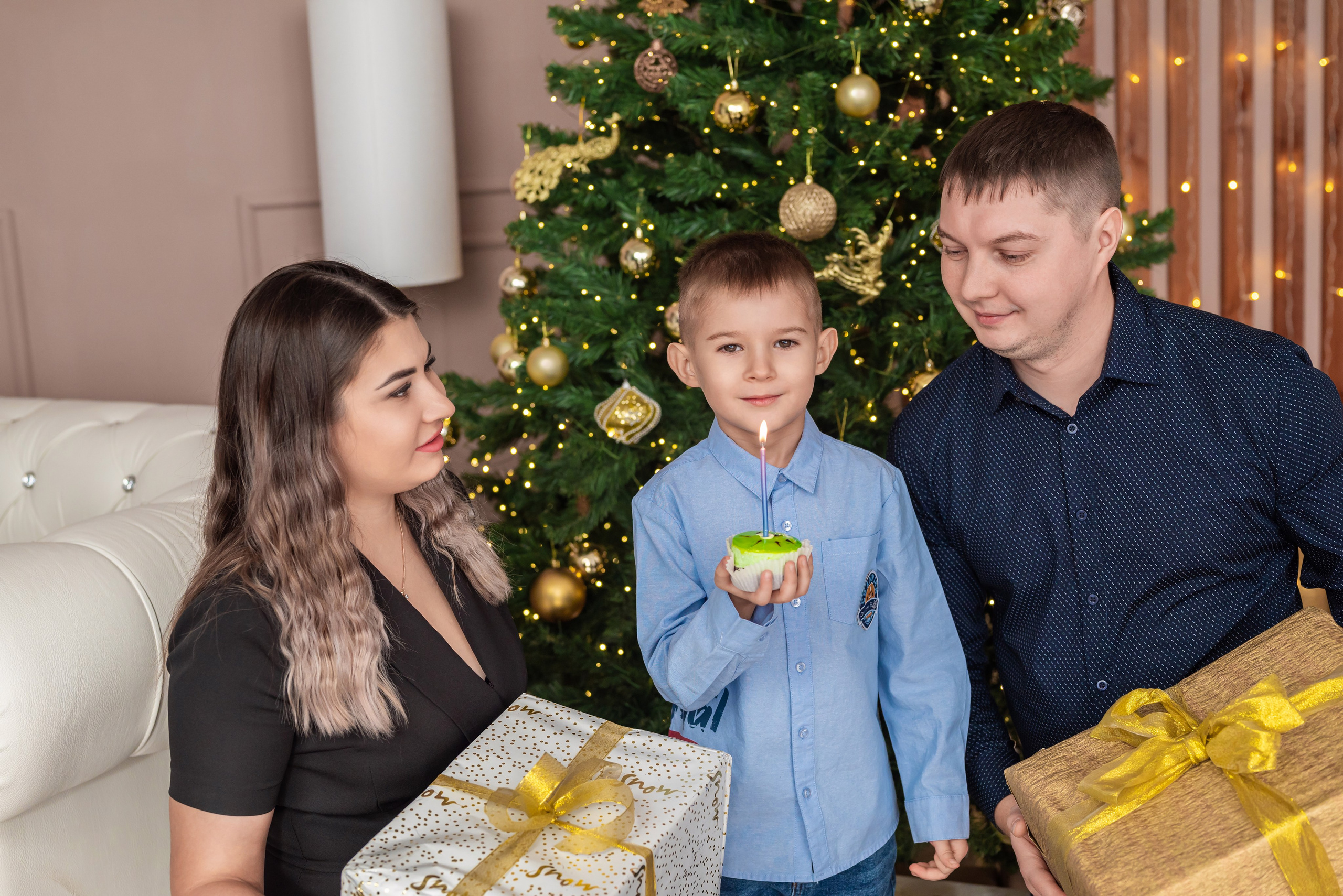 Данил, Алина и Матвей. Фотограф в городе Салават