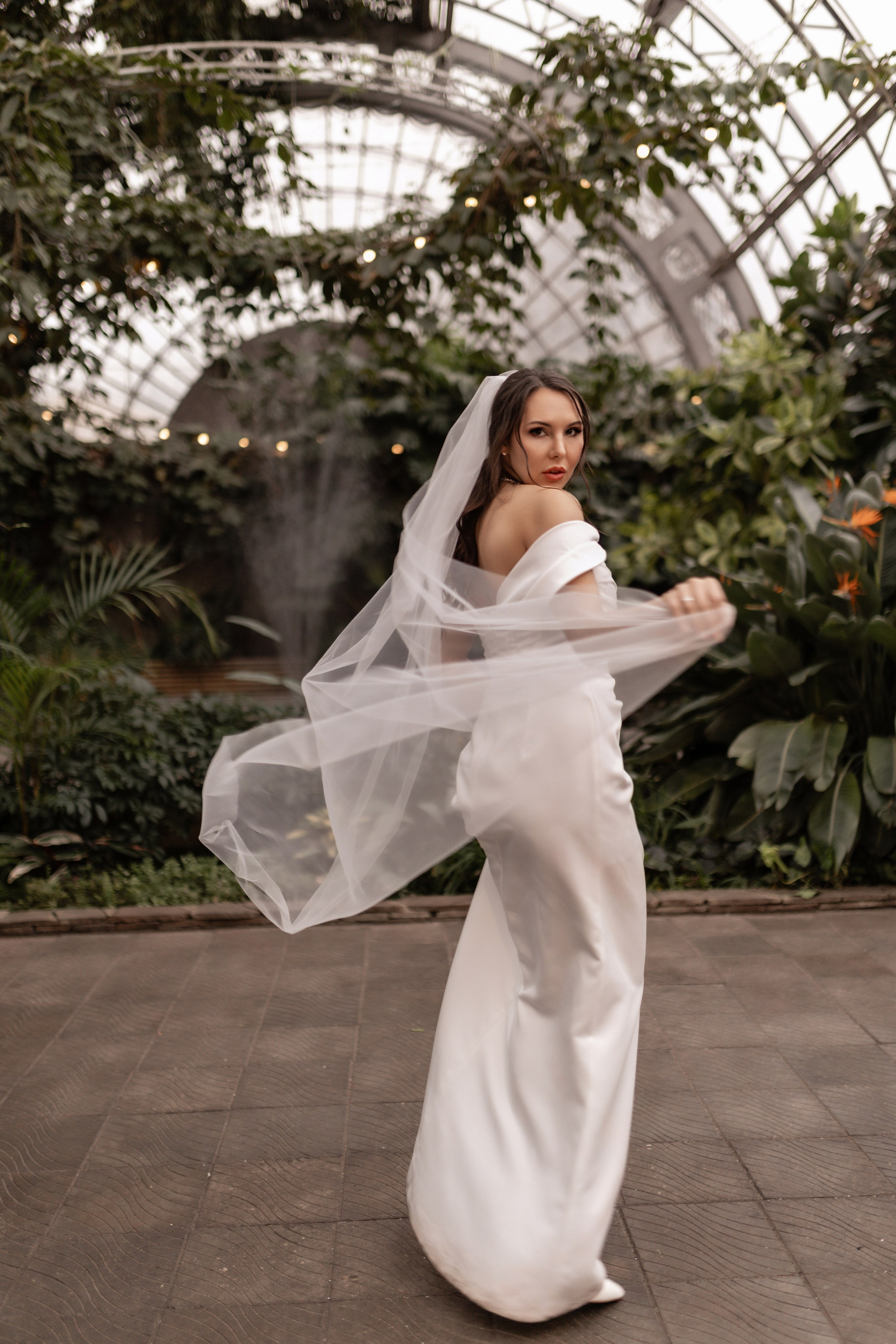 Бажена+Дмитрий Оранжерея. Фотограф в Санкт-Петербурге