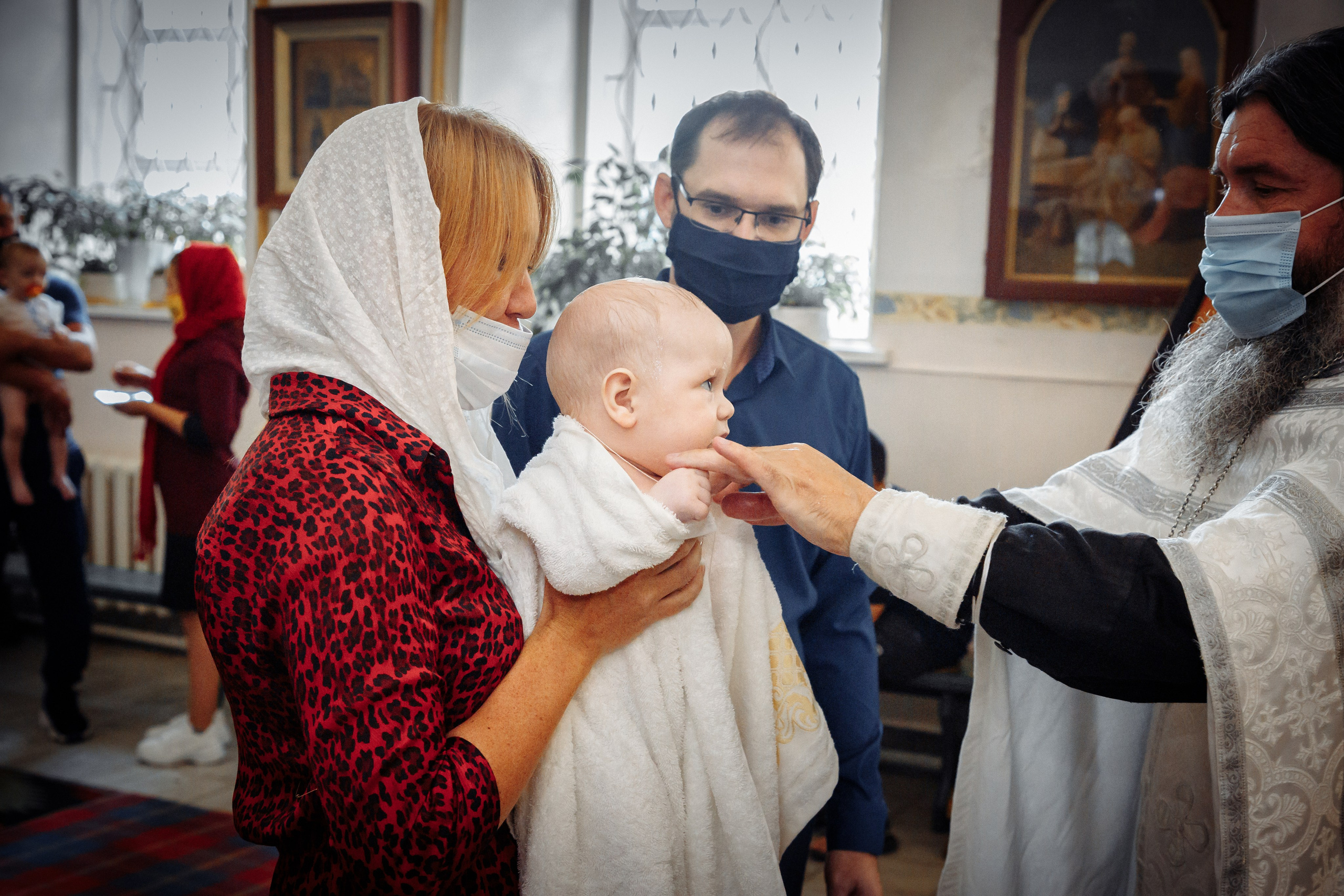 Крещение. Фотограф в Тюмени Алексей Модин