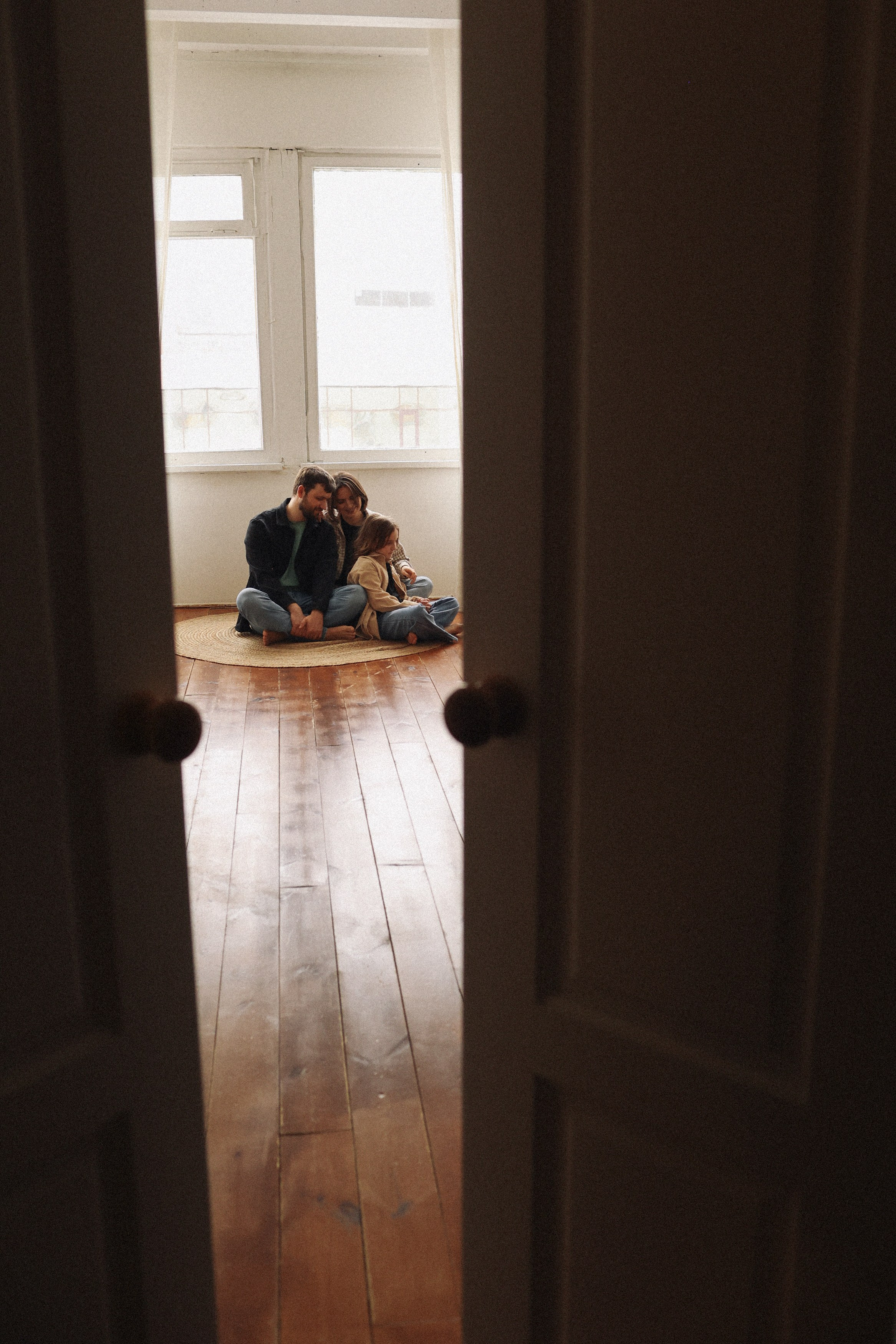 Семейная фотосессия Фотосессия в Москве Семейная фотосессия в студии. Фотограф Владимир Москва