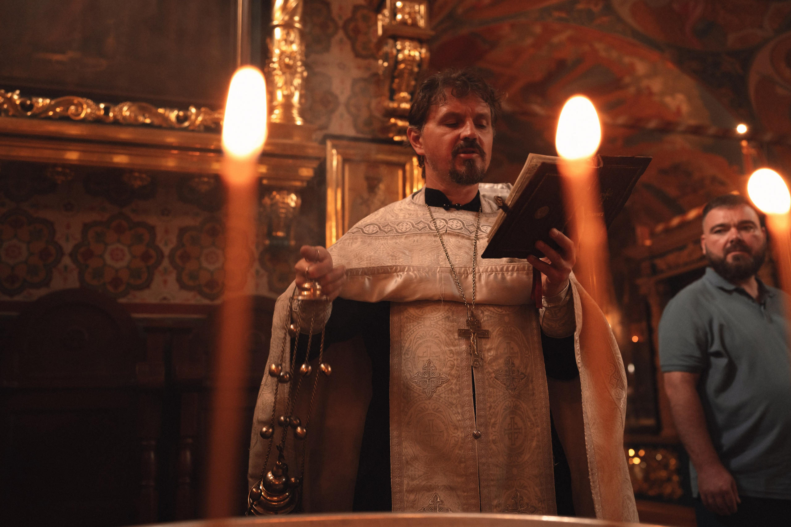 Крещение Матвея. Семейный фотограф Валерия Фабричникова, Москва