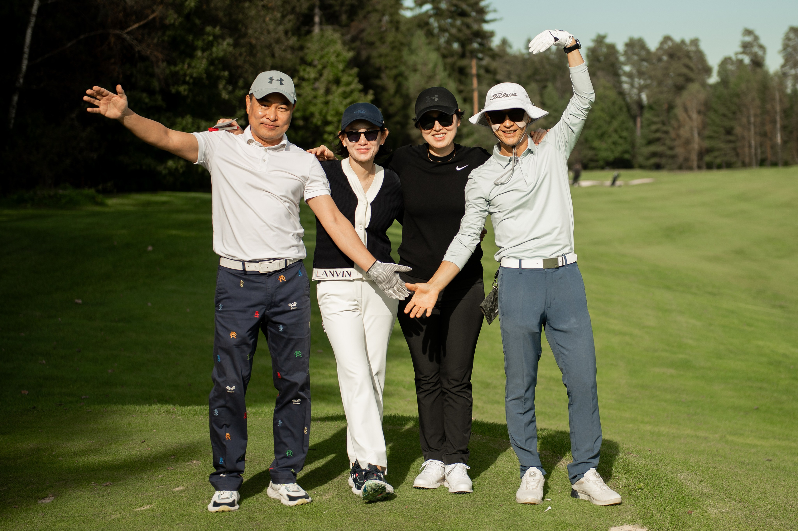 Турнир по гольфу. Профессиональный фотограф в Москве Александра Харламова