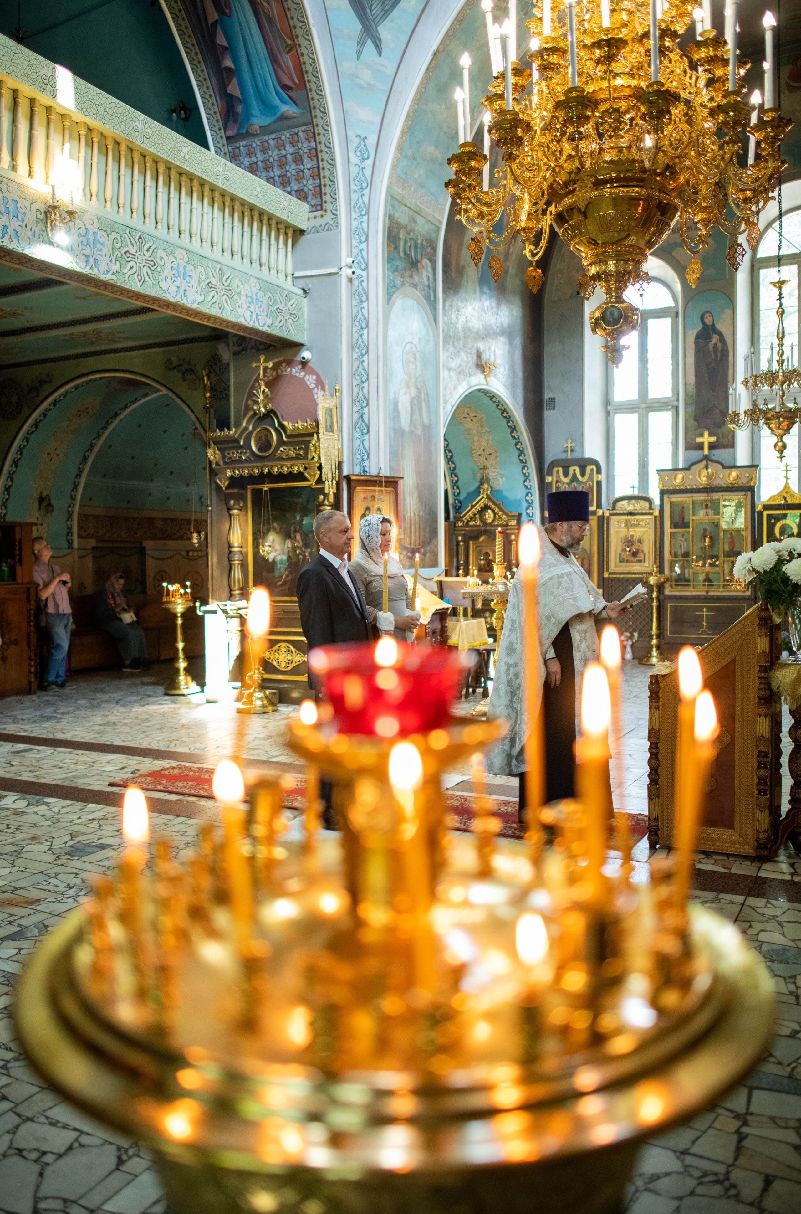 Венчание Ирины и Андрея. Свадебный и портретный фотограф в Москве Галина Борисова