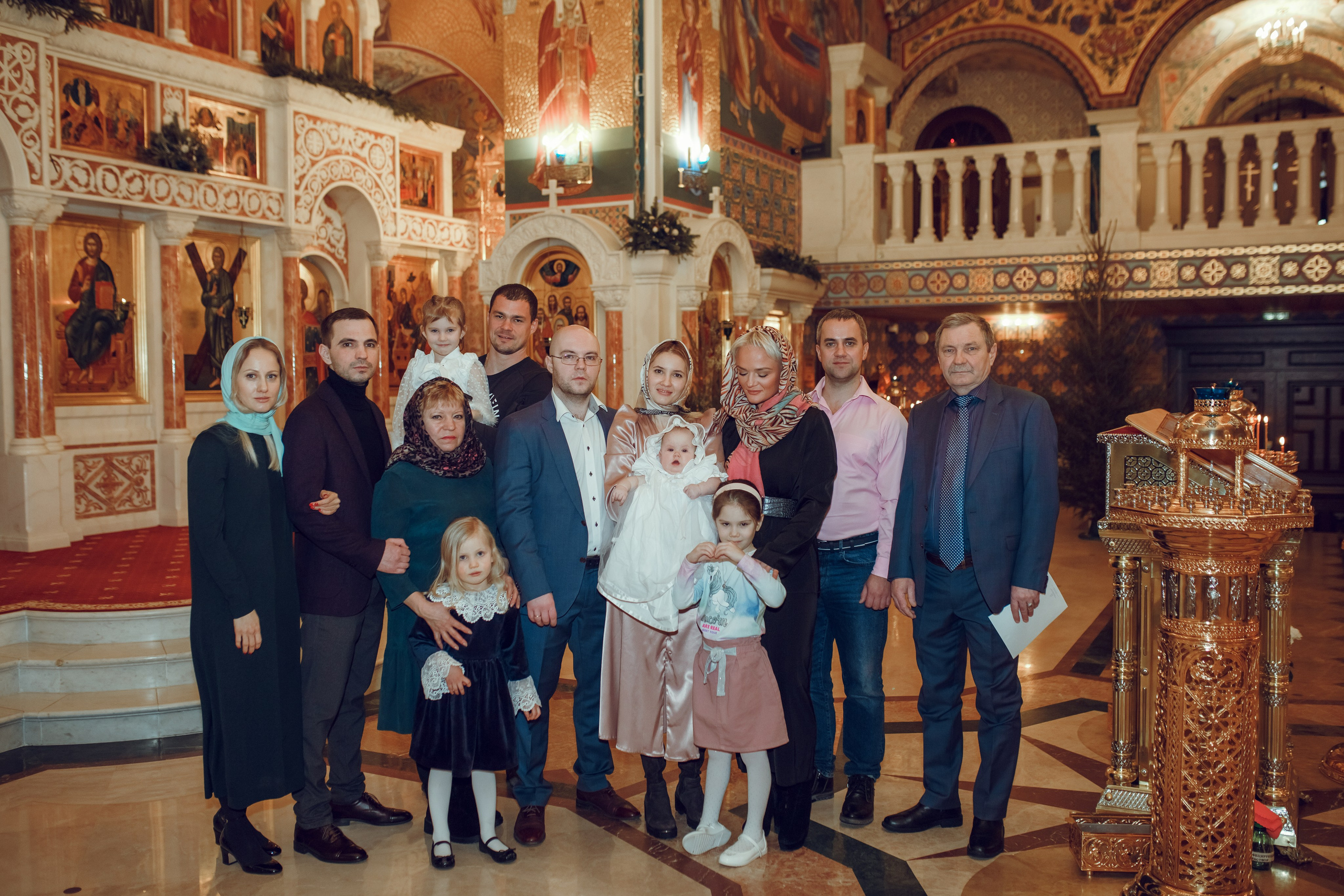 Крещение Виктории. Фотограф на Крещение, семейный фотограф в Москве