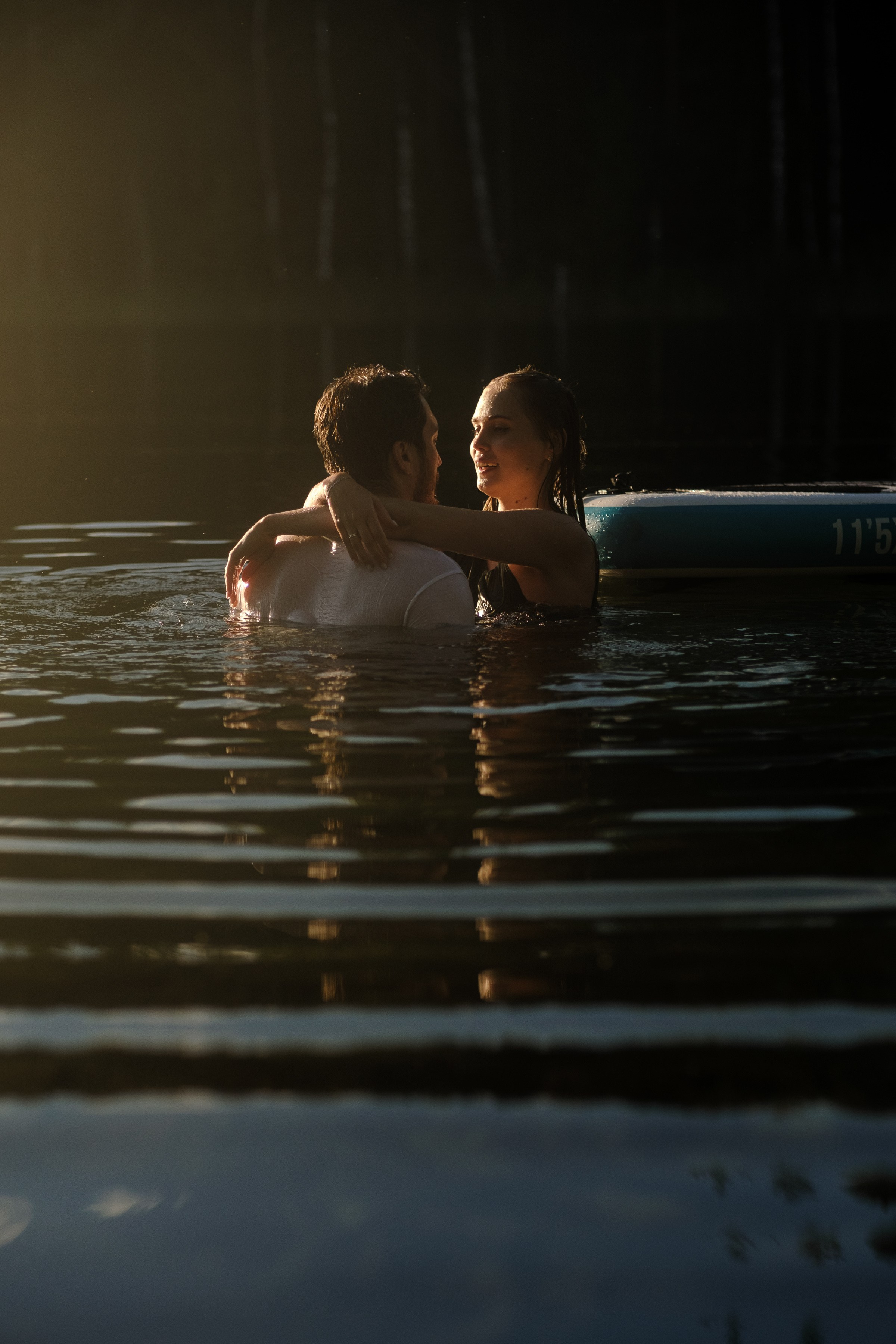 Петя и Лина, на сапах. Интерьерный фотограф и видеограф в Санкт-Петербурге Вадим Балбашевский