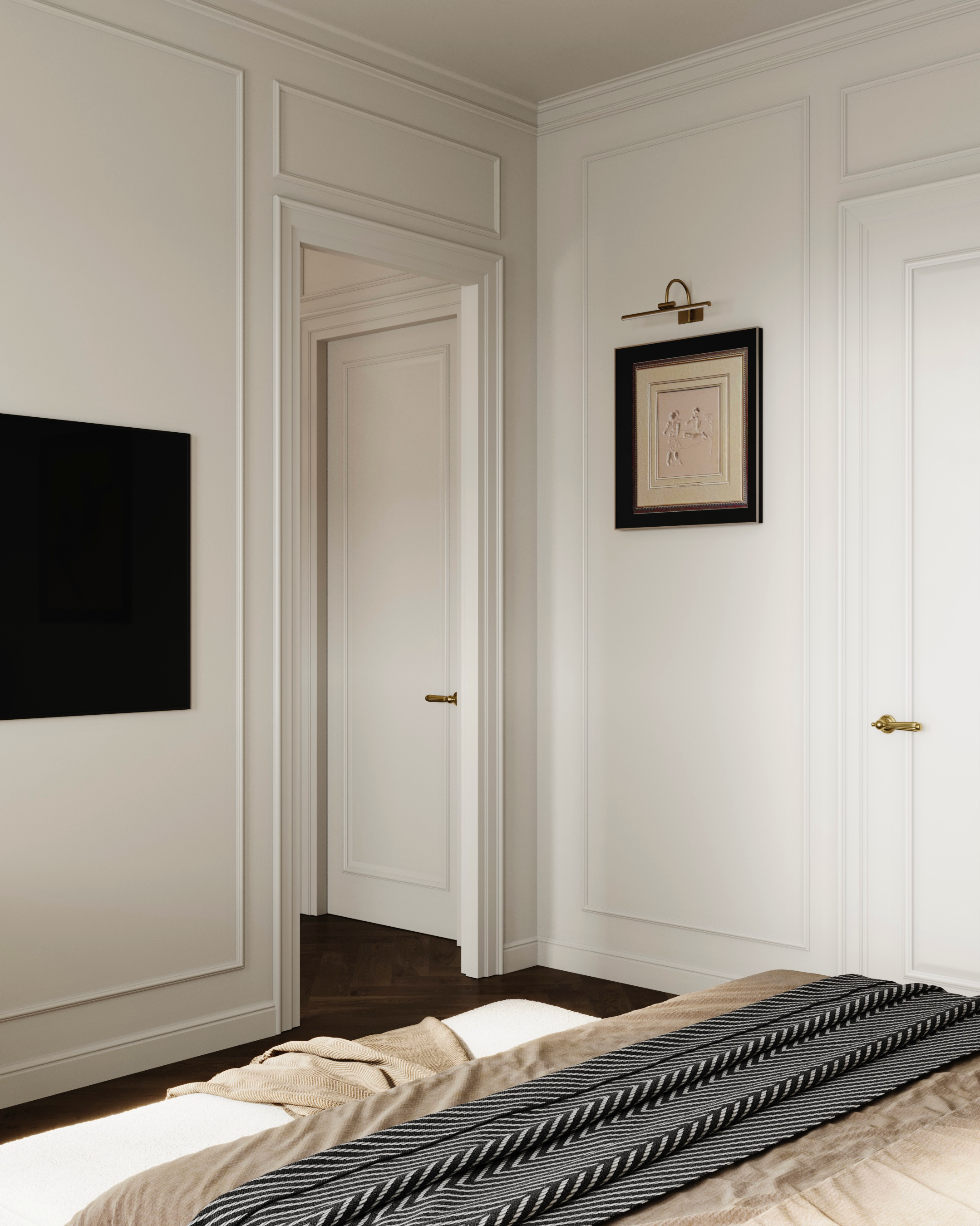 House in Veshki. Cg artist Shchapov Dmitry