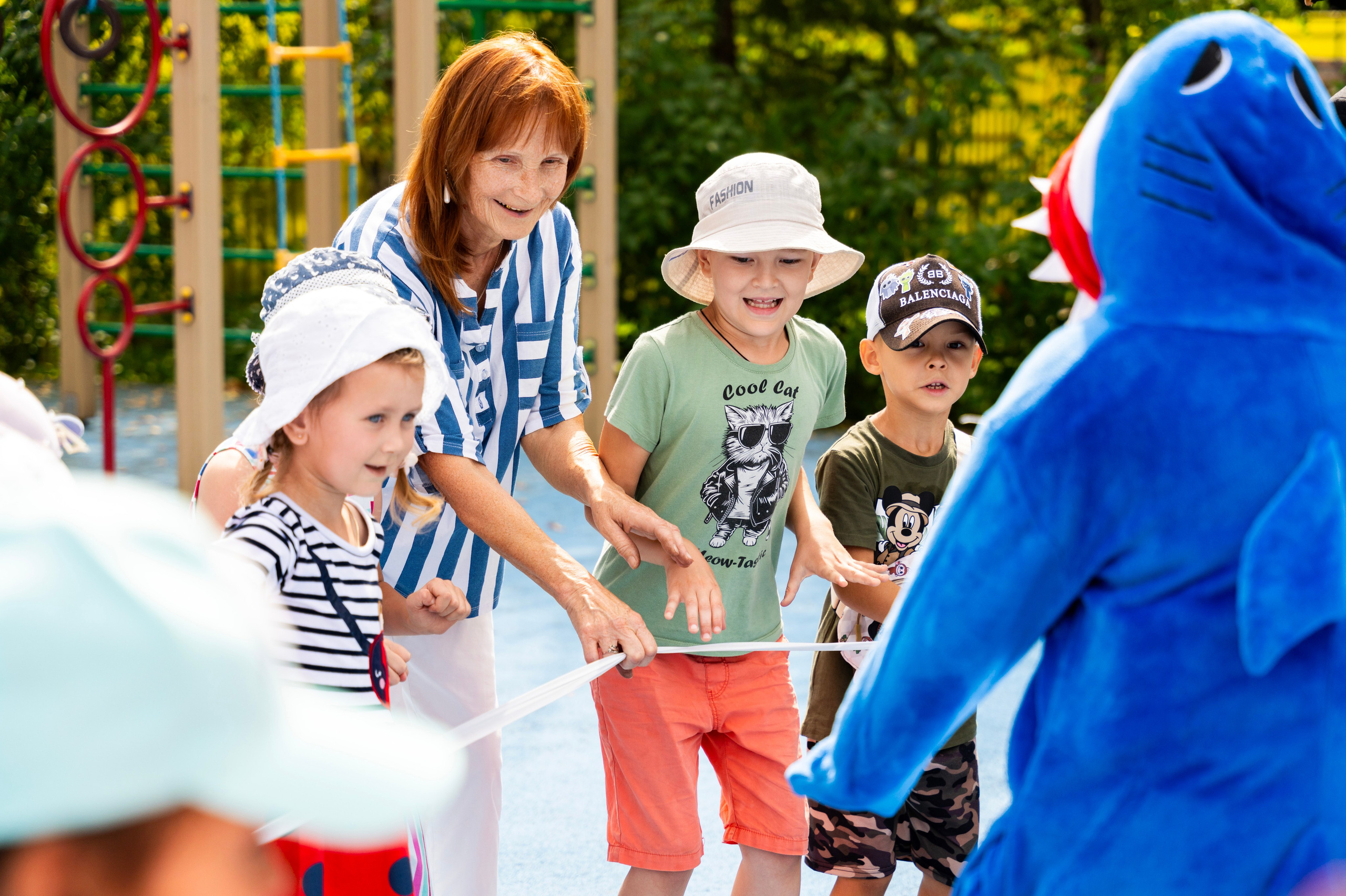 Игры на свежем воздухе. Фотограф Юлия Попова