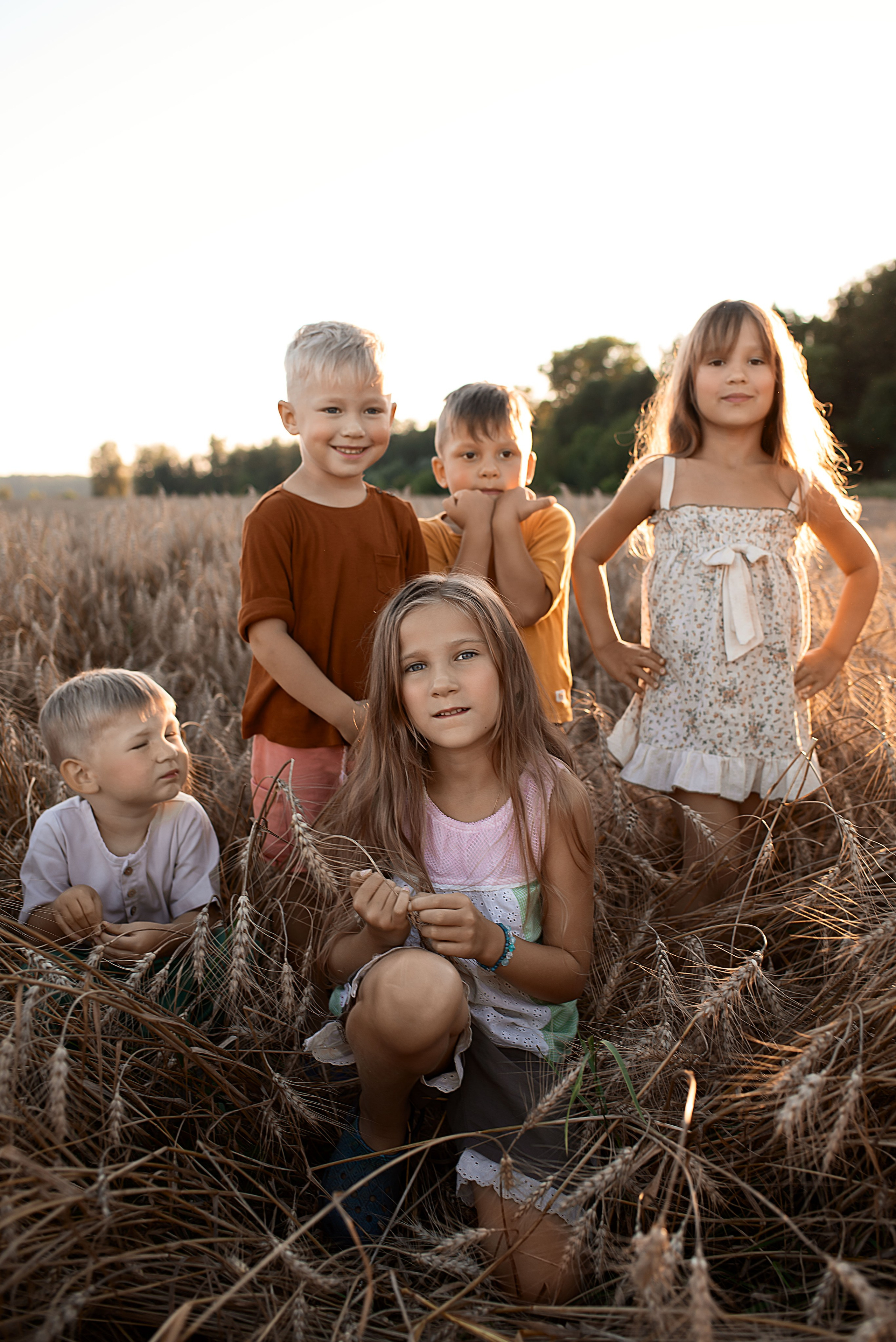 Лето в поле. Детский и семейный фотограф в Москве Олеся Рослякова