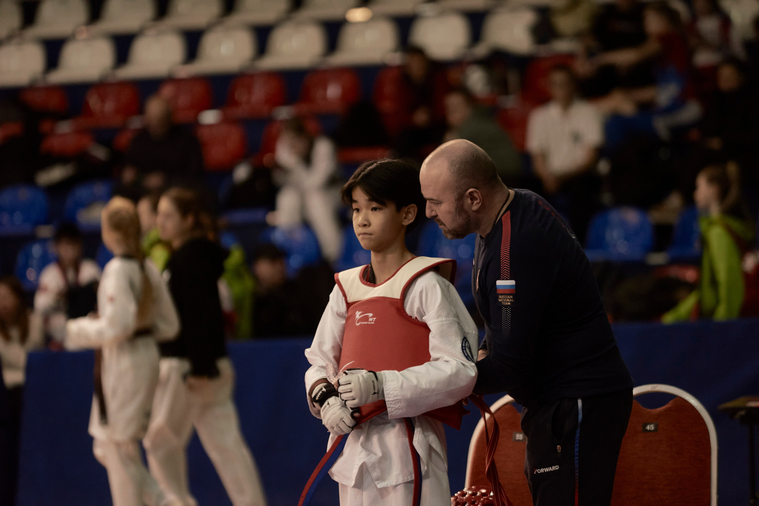 Taekwondo kids. Фотограф Наталья Леонова