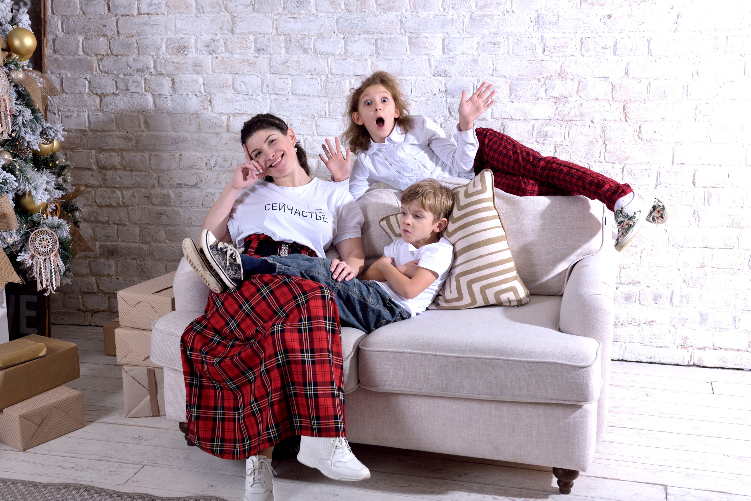 Семейные новогодние фотосесии