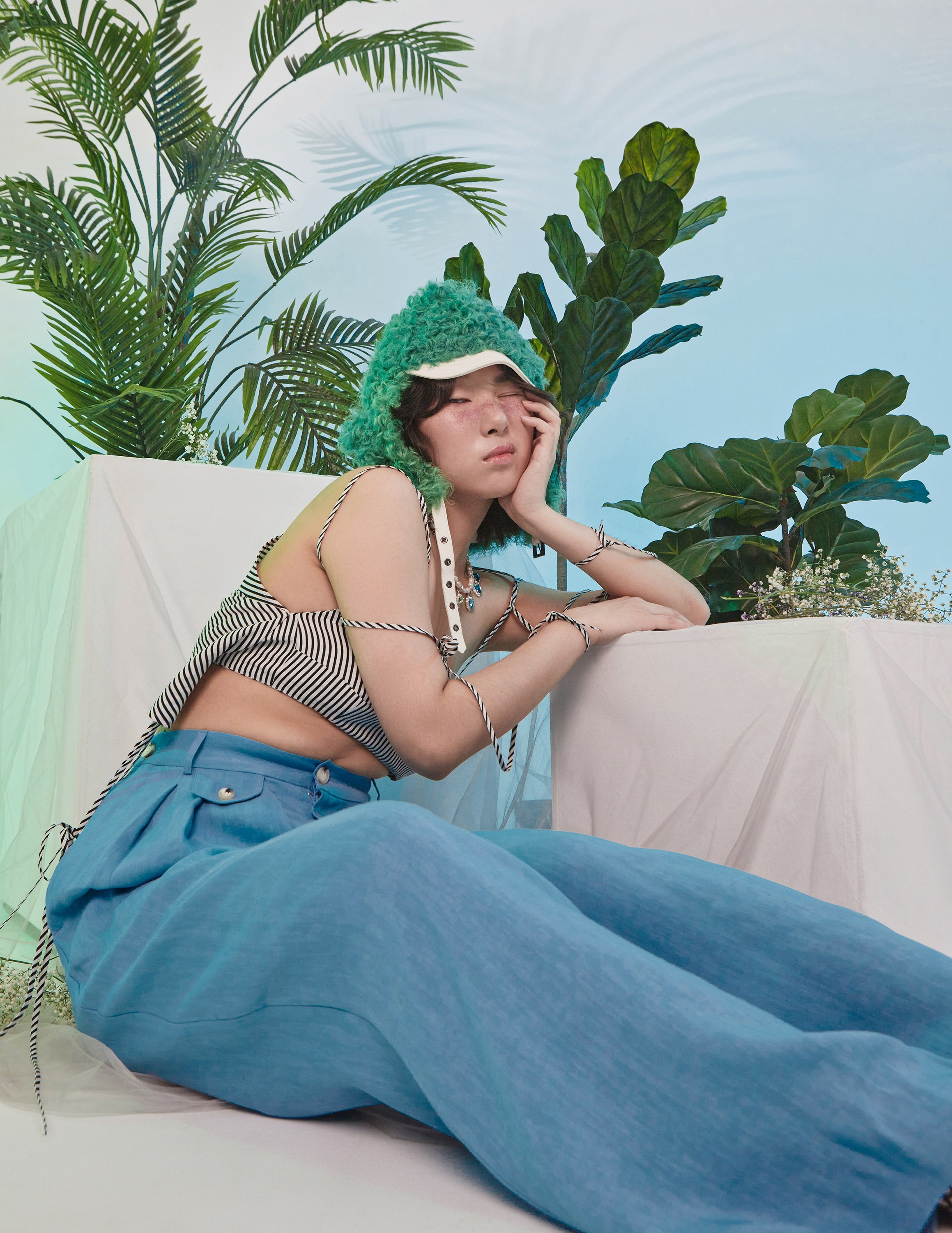 SPRING, FLOWERS AND… ALLERGY. Fashion photographer and art director