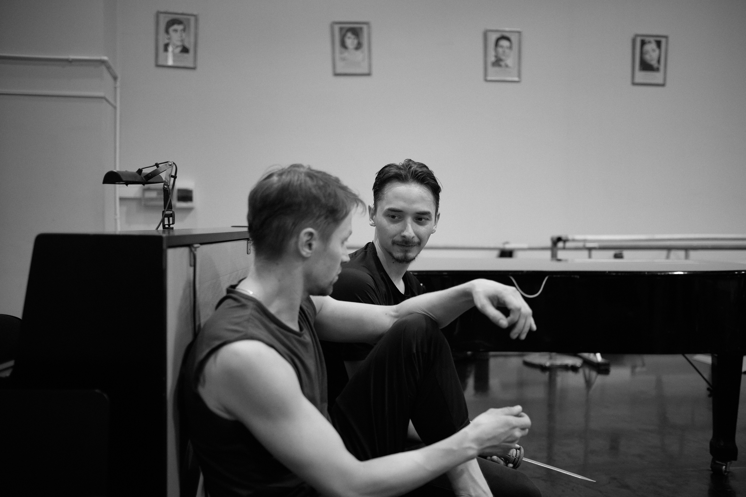 Балетный класс и репетиция артистов балета КТОиБ им. Мусы Джалиля. Barsukov