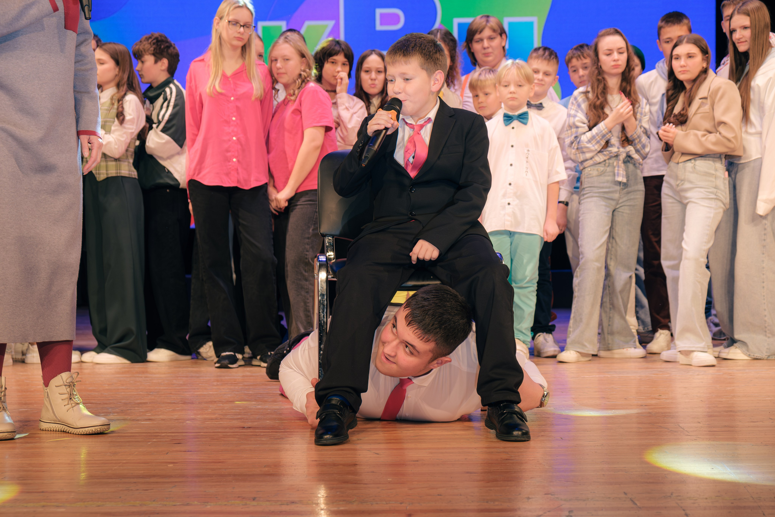 Осенний кубок КВН лиги «Зелёная». Междуреченск. Фотограф — Никита Максимов