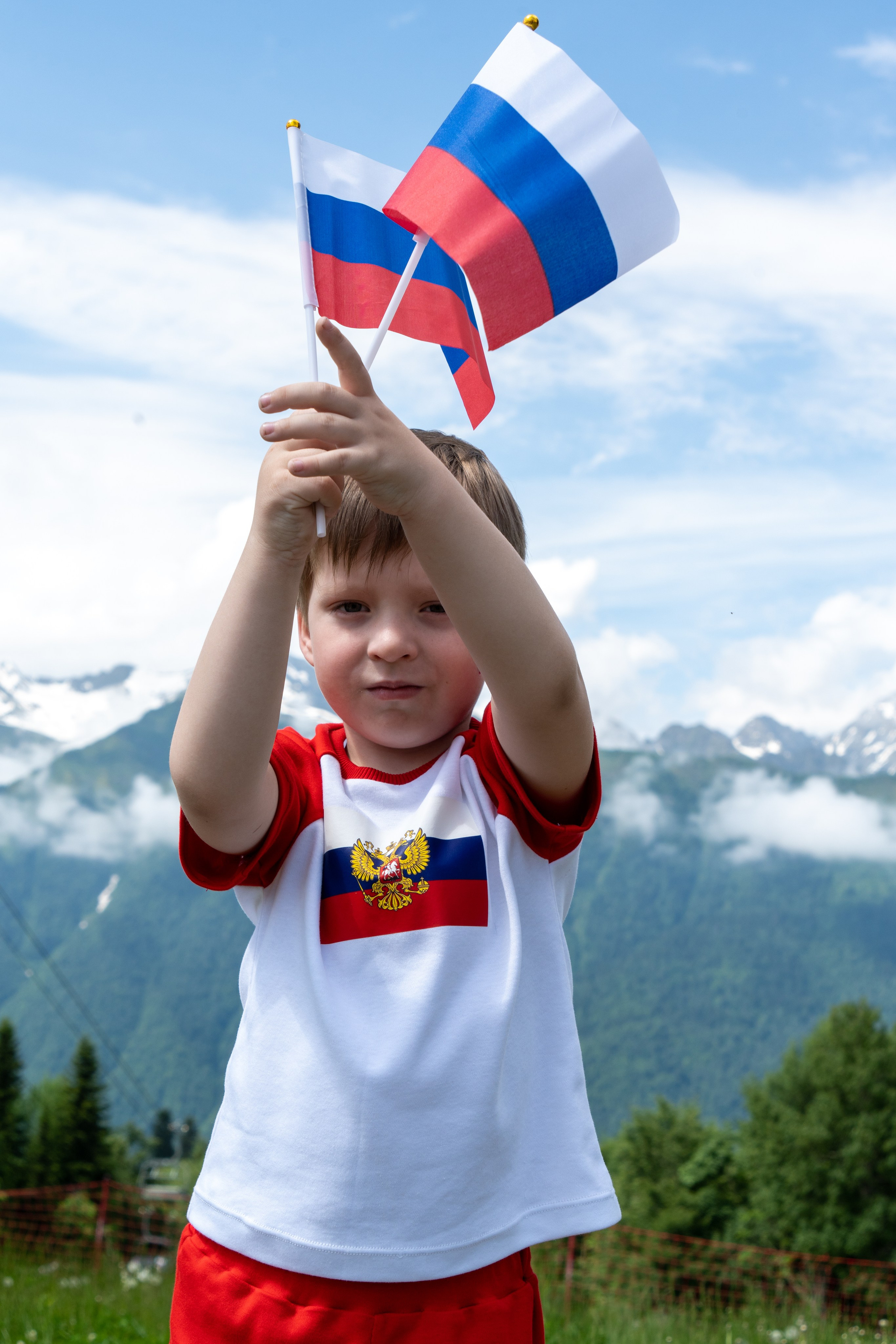 День России на курорте Газпром 2023. Репортажный фотограф в Красной Поляне и Сочи Павлюченко Екатерина