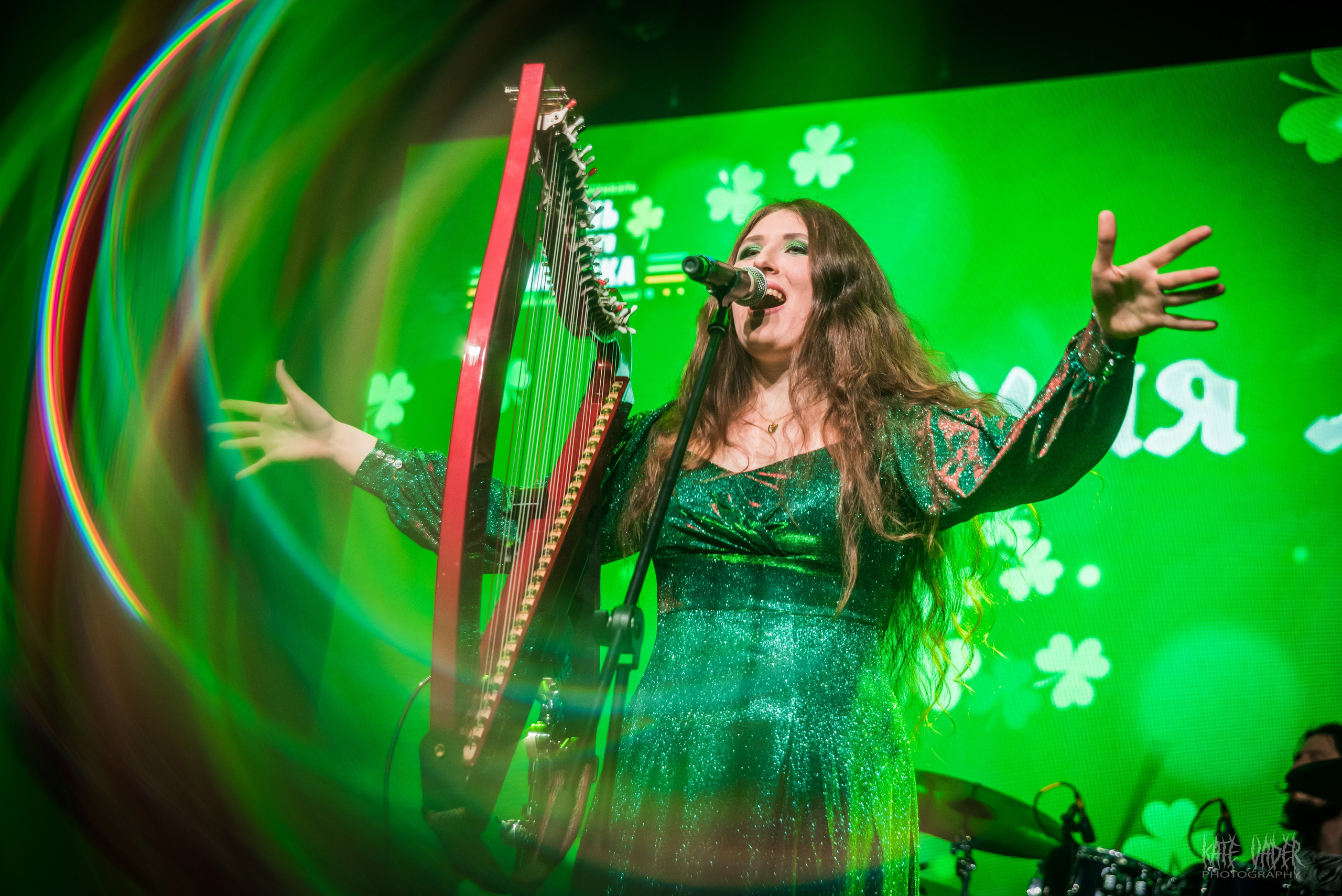 День св. Патрика. Kate Vader|Live Music Photography