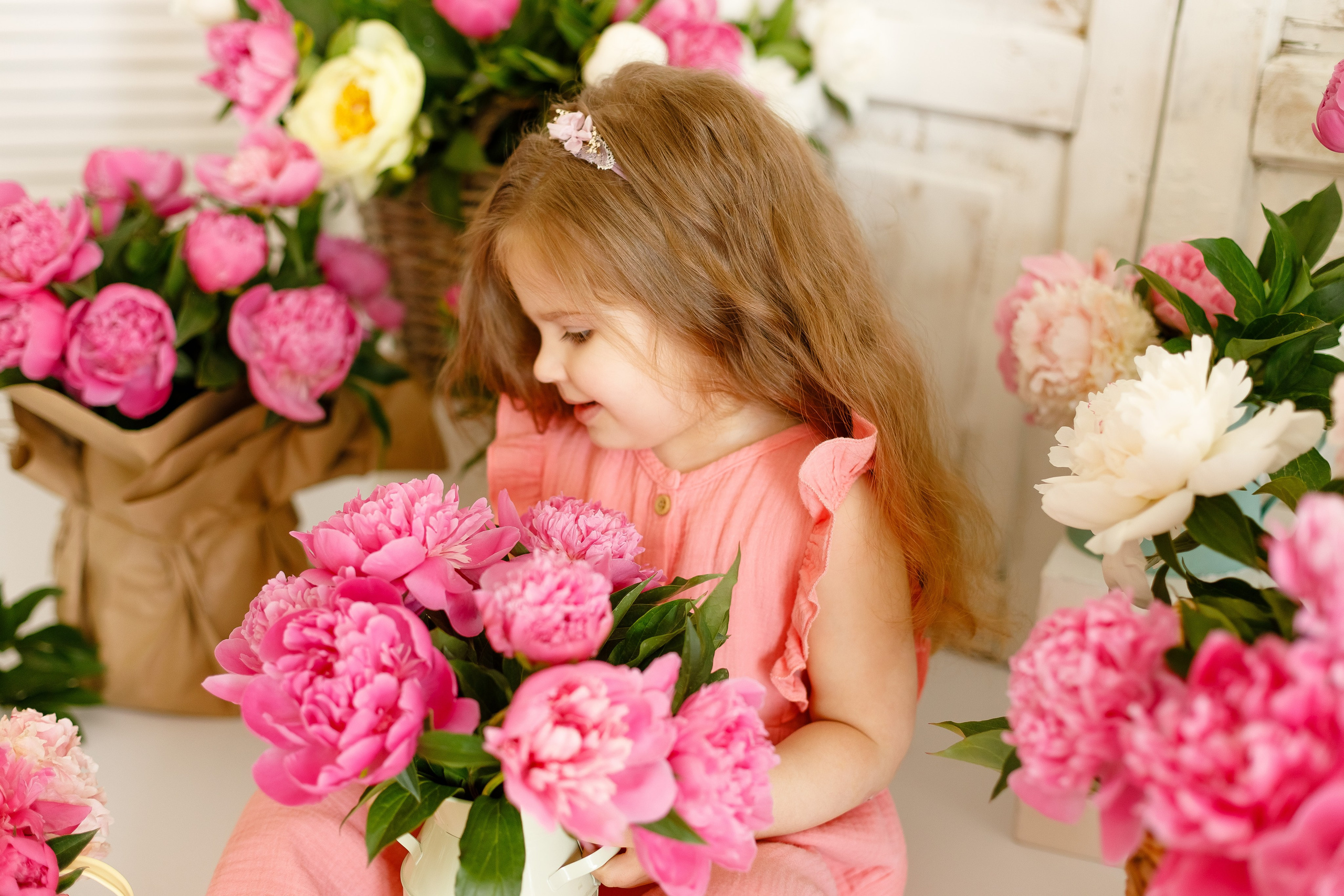 Детская цветочная фотосессия в Краснодаре. Детский и семейный фотограф в Краснодаре Альбина Морозова