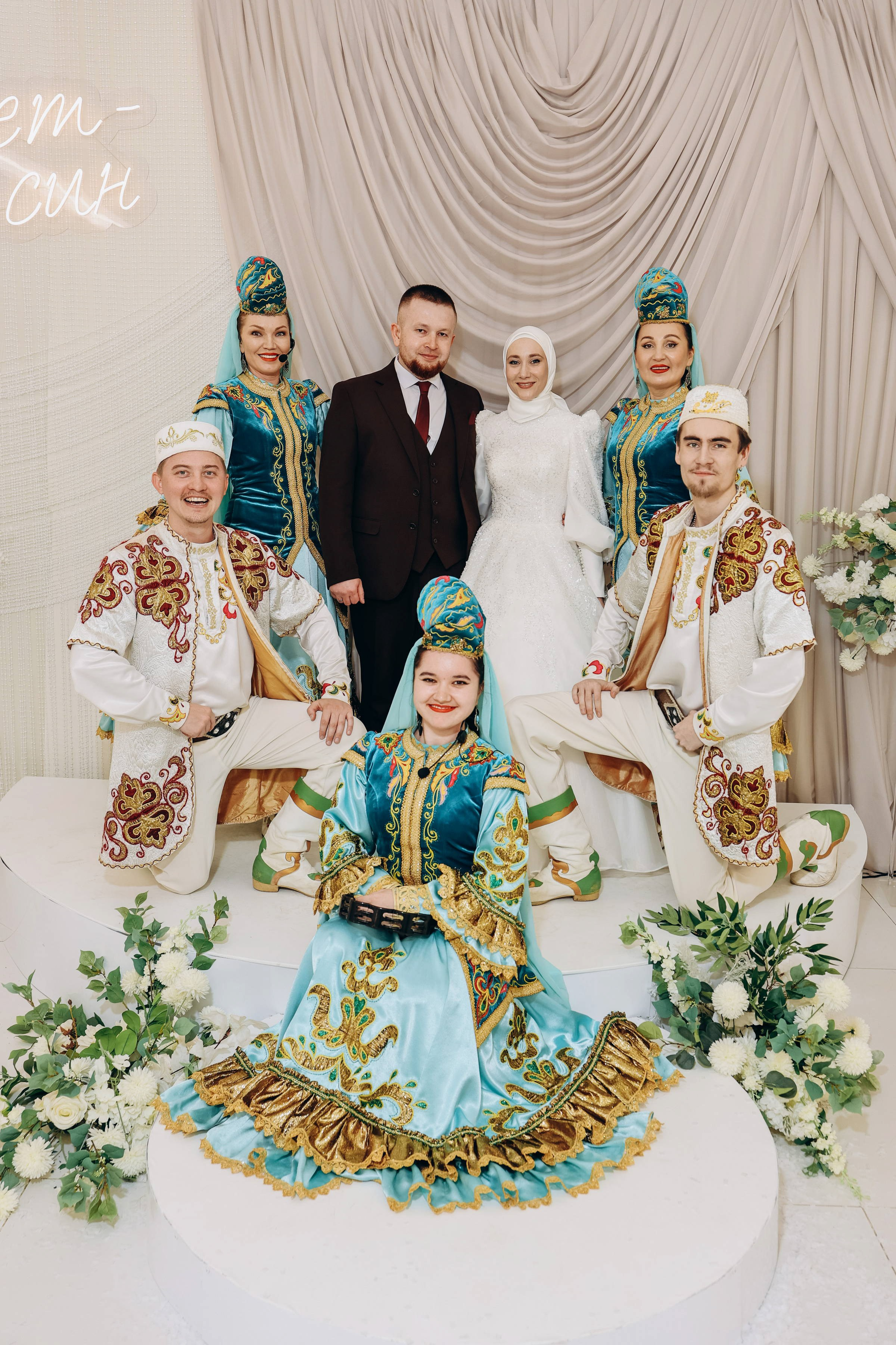 Инсаф и Айгуль. Мечеть Рауза. Свадебный фотограф Казань|Москва Ranas4you