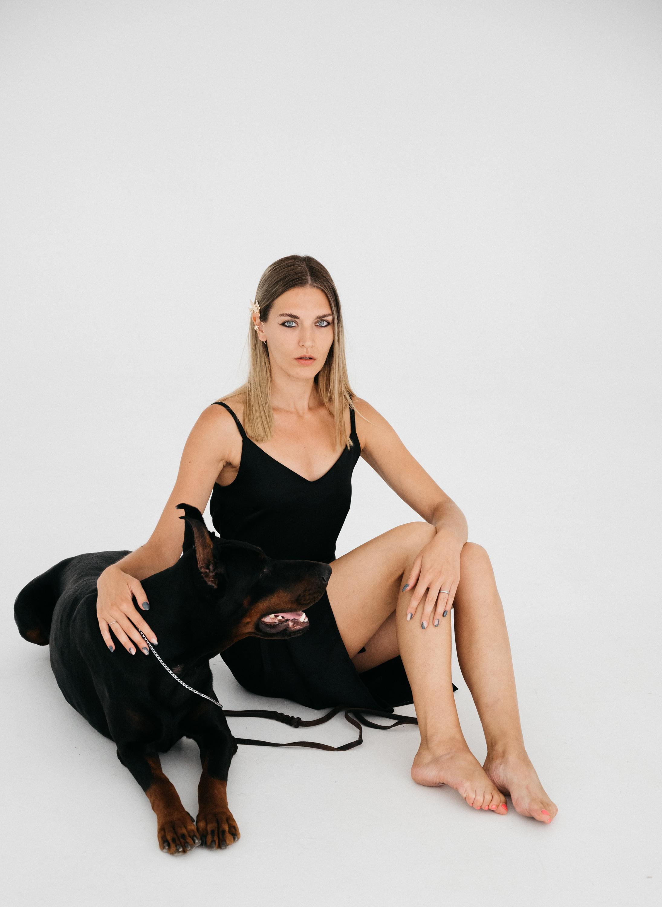 С доберманом. Свадебный фотограф Ижевск Петр Шишков