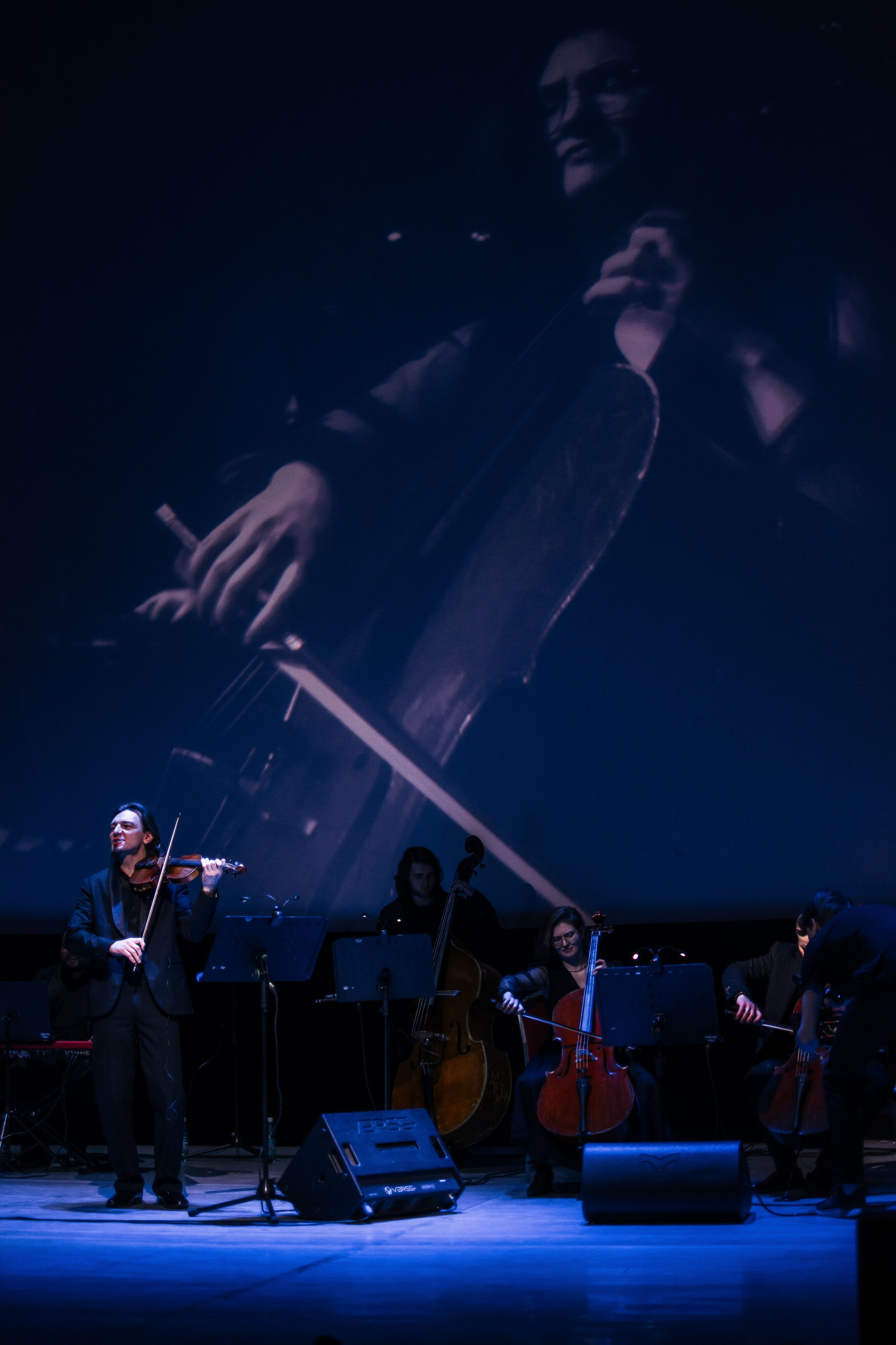 Концерт оркестра Cinematica. Репортажный фотограф в Новосибирске