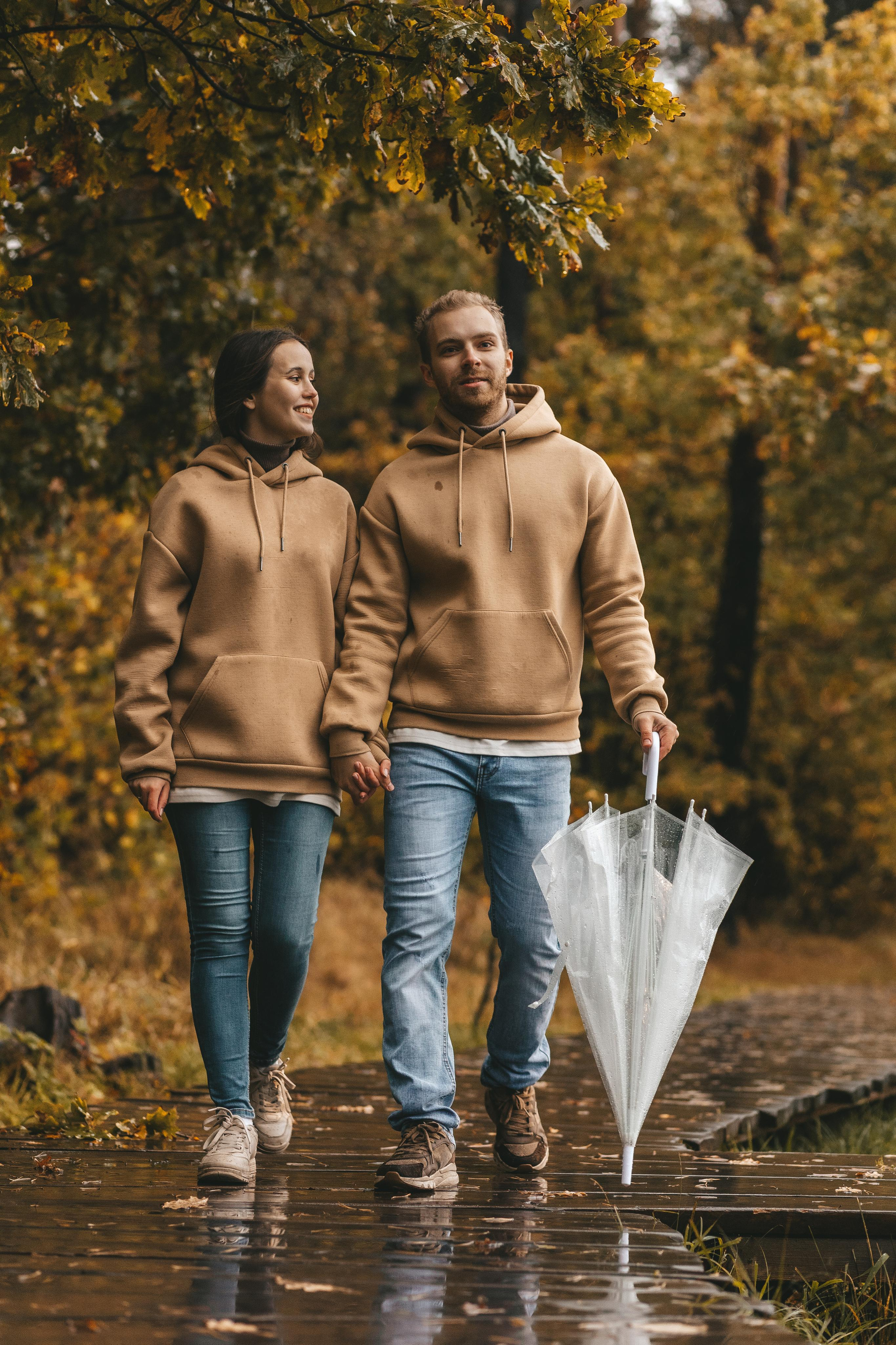 Осенняя LOVE STORY в парке. Семейный и женский фотограф в Москве Надежда Воробьева