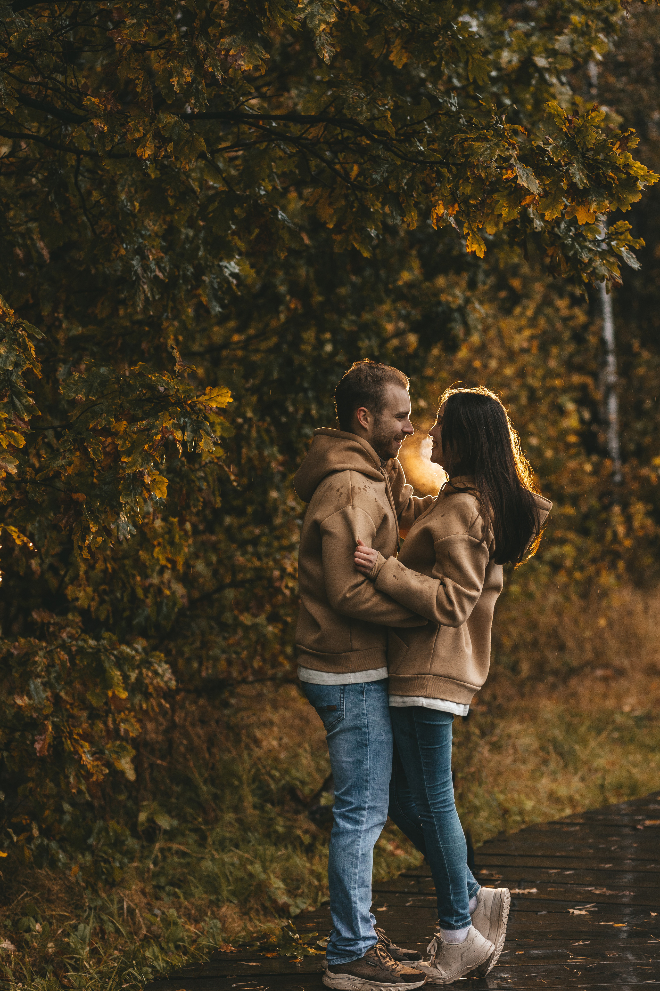 Осенняя LOVE STORY в парке. Семейный и женский фотограф в Москве Надежда Воробьева