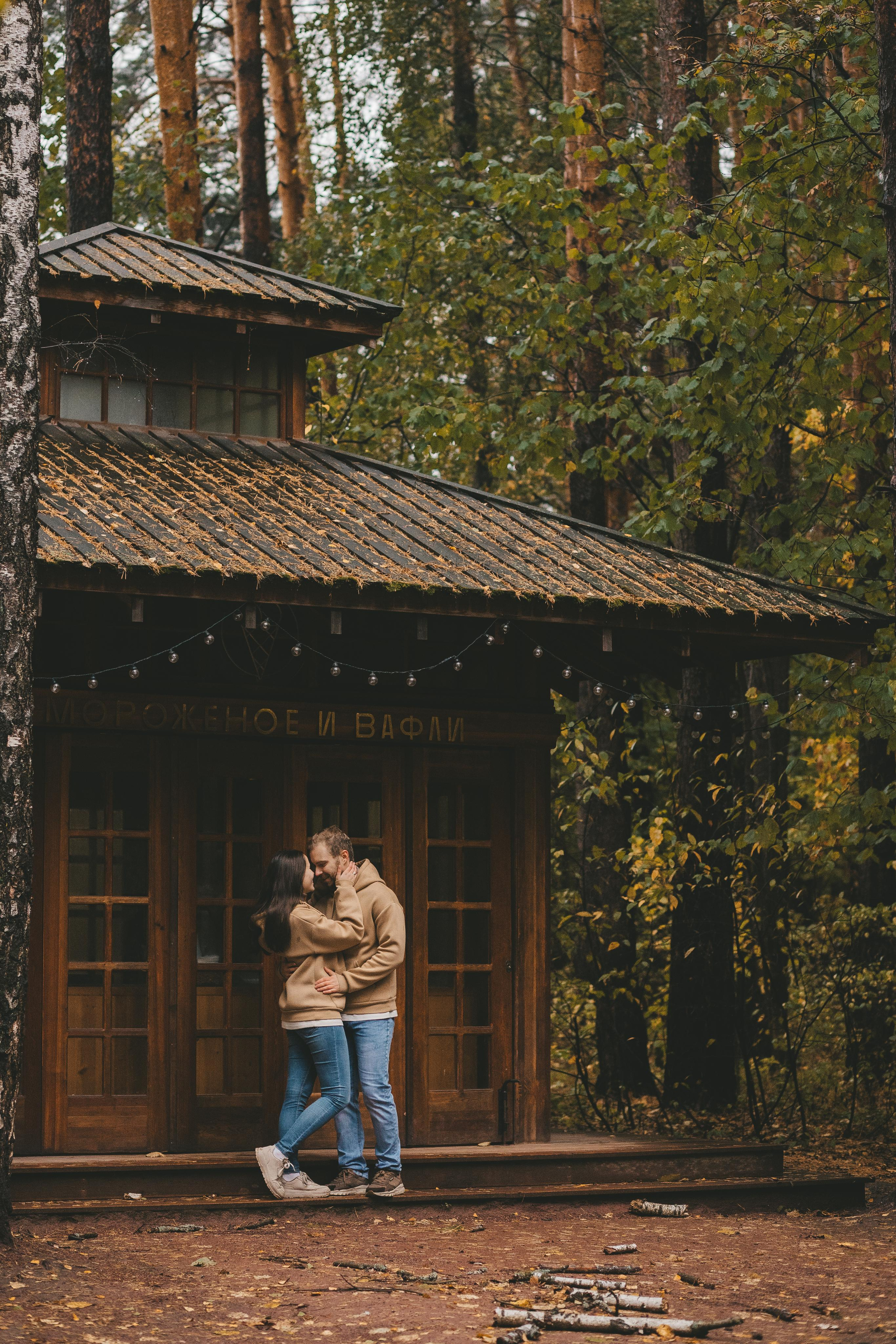 Осенняя LOVE STORY в парке. Семейный и женский фотограф в Москве Надежда Воробьева