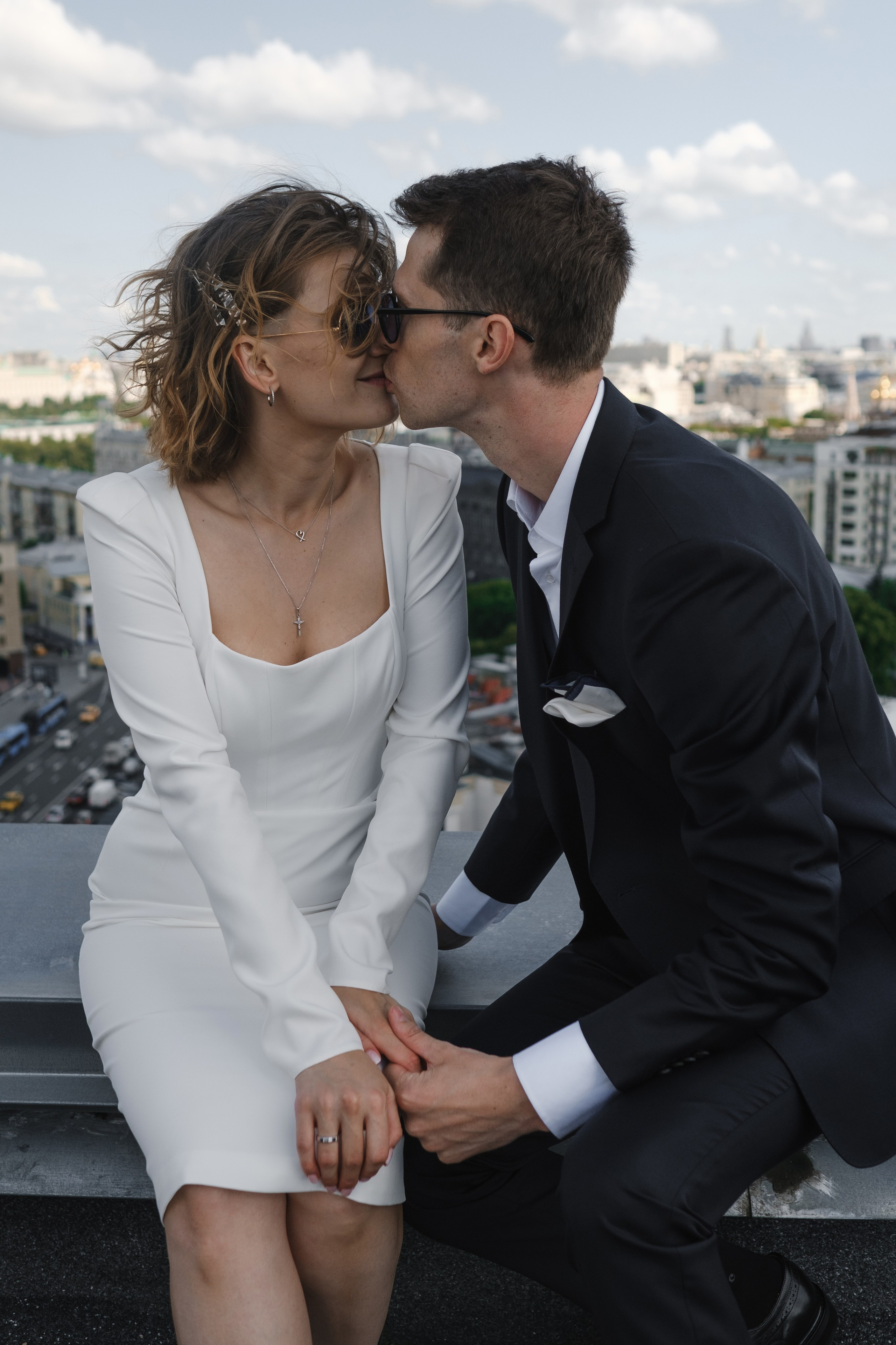 Стас и Юля Любовь на крыше. Свадебный и семейный фотограф Ксения Ржевская (Митрохина)