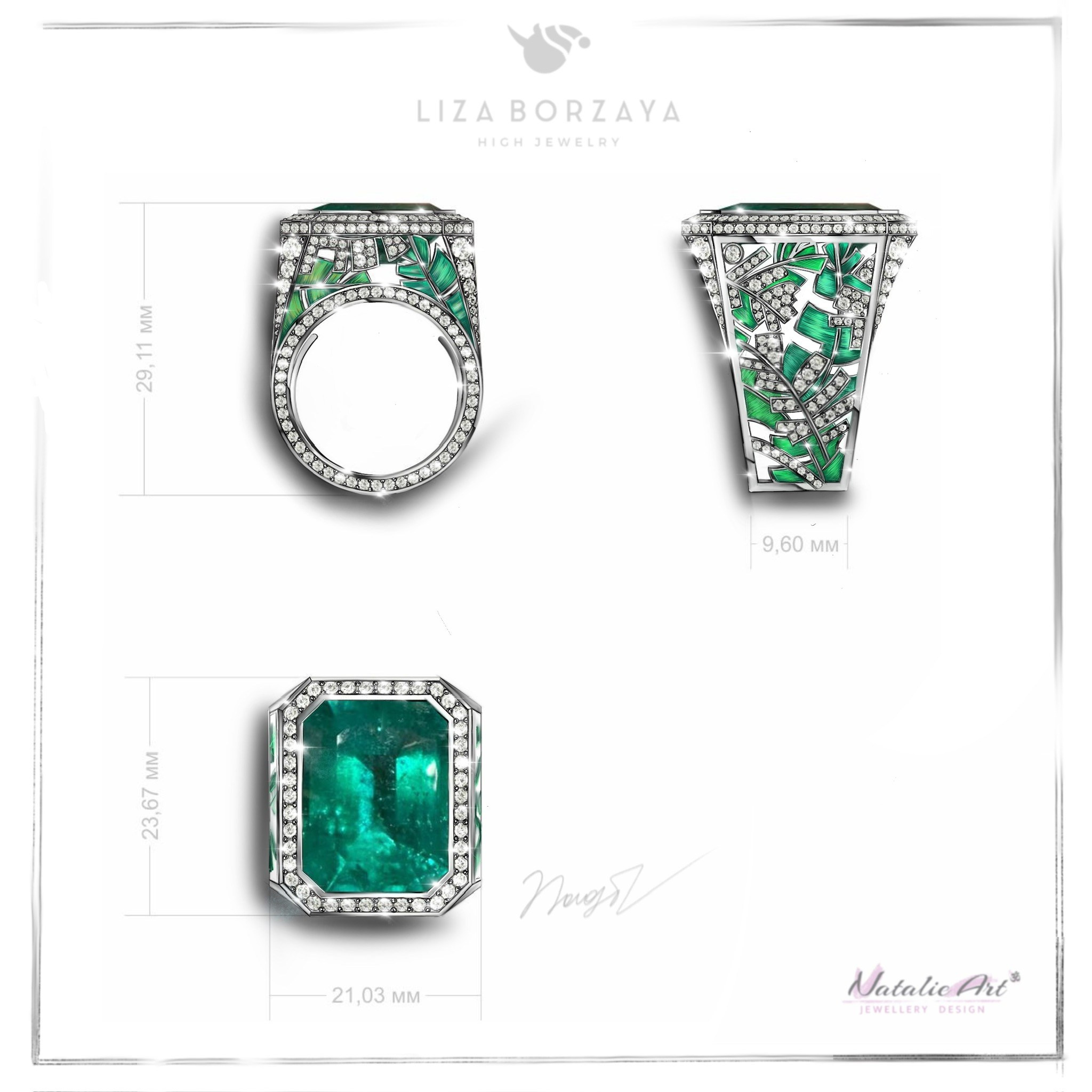 High jewelry. NatalieArt