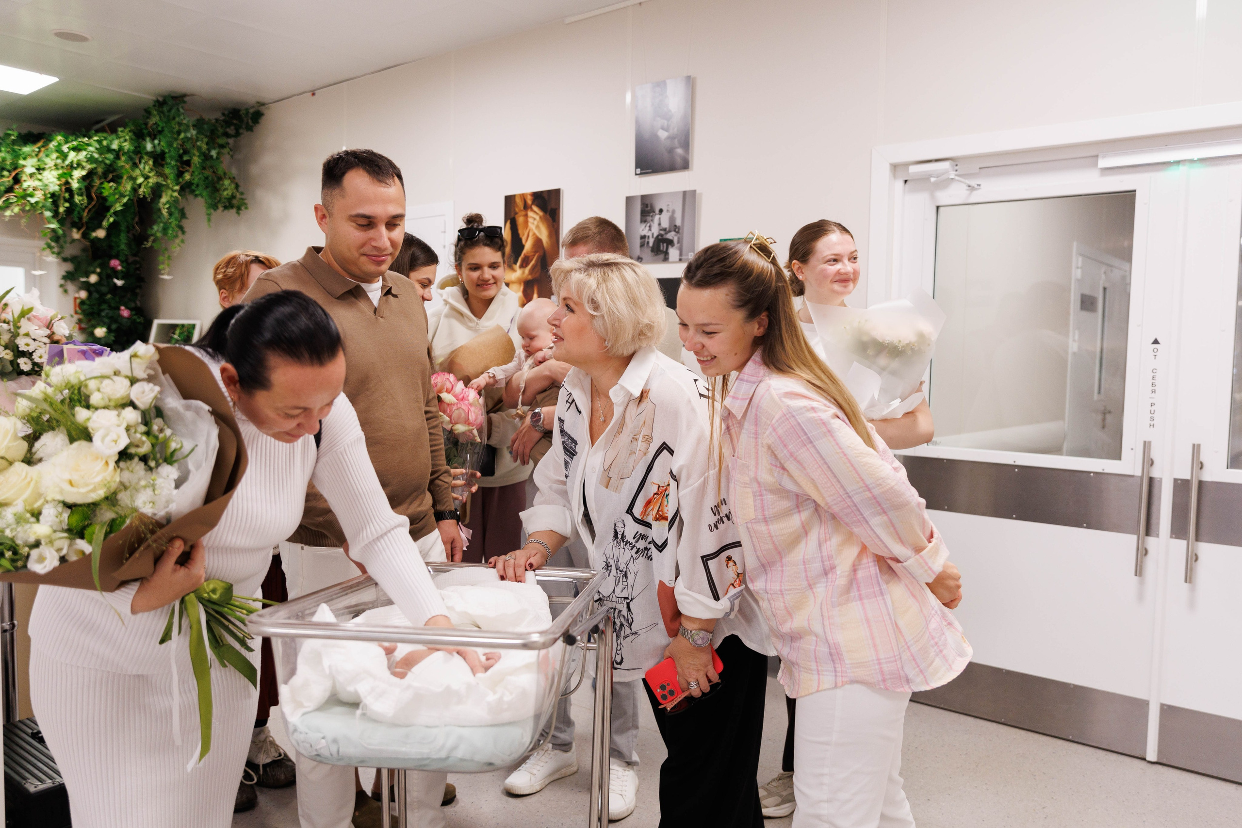 Выписка из роддома. Анастасия Воропаева — фотограф на роды СПб