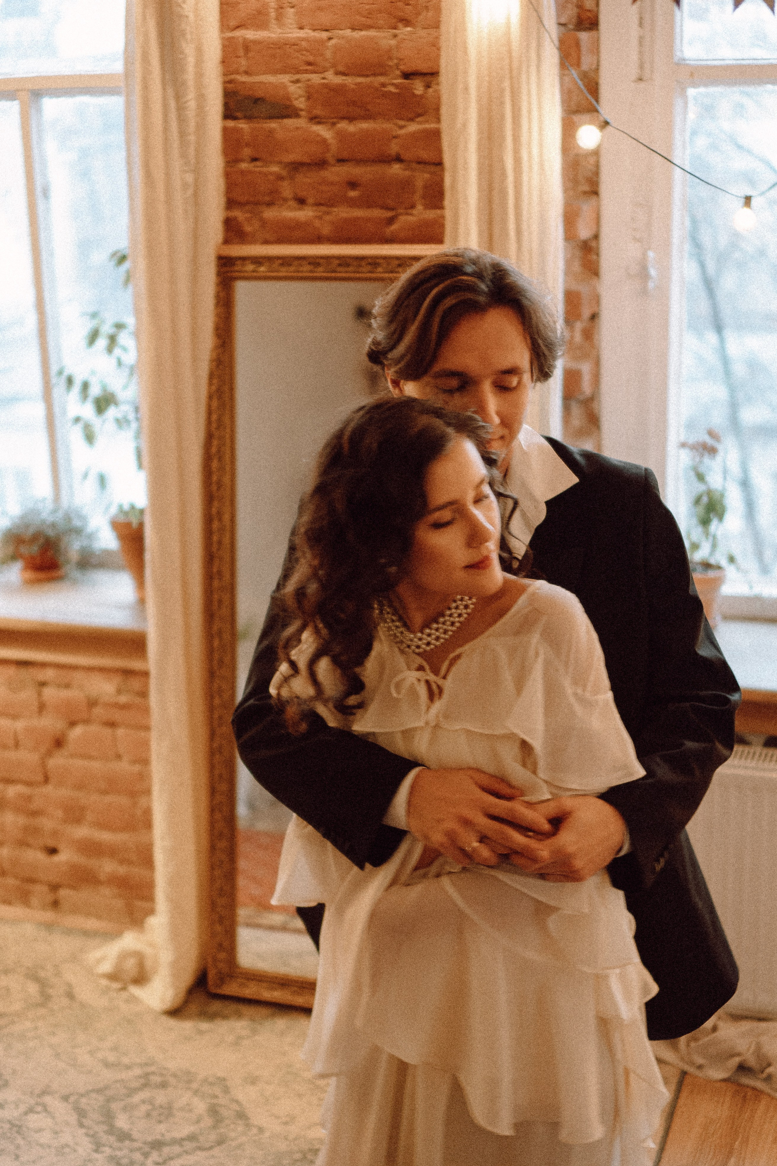 УТРО ЖЕНИХА И НЕВЕСТЫ В ФОТОСТУДИИ И ОСНОВНАЯ ФОТОСЕСИСИЯ ЗИМОЙ. Профессиональный фотограф, Санкт-Петербург — Виктория Богомолова