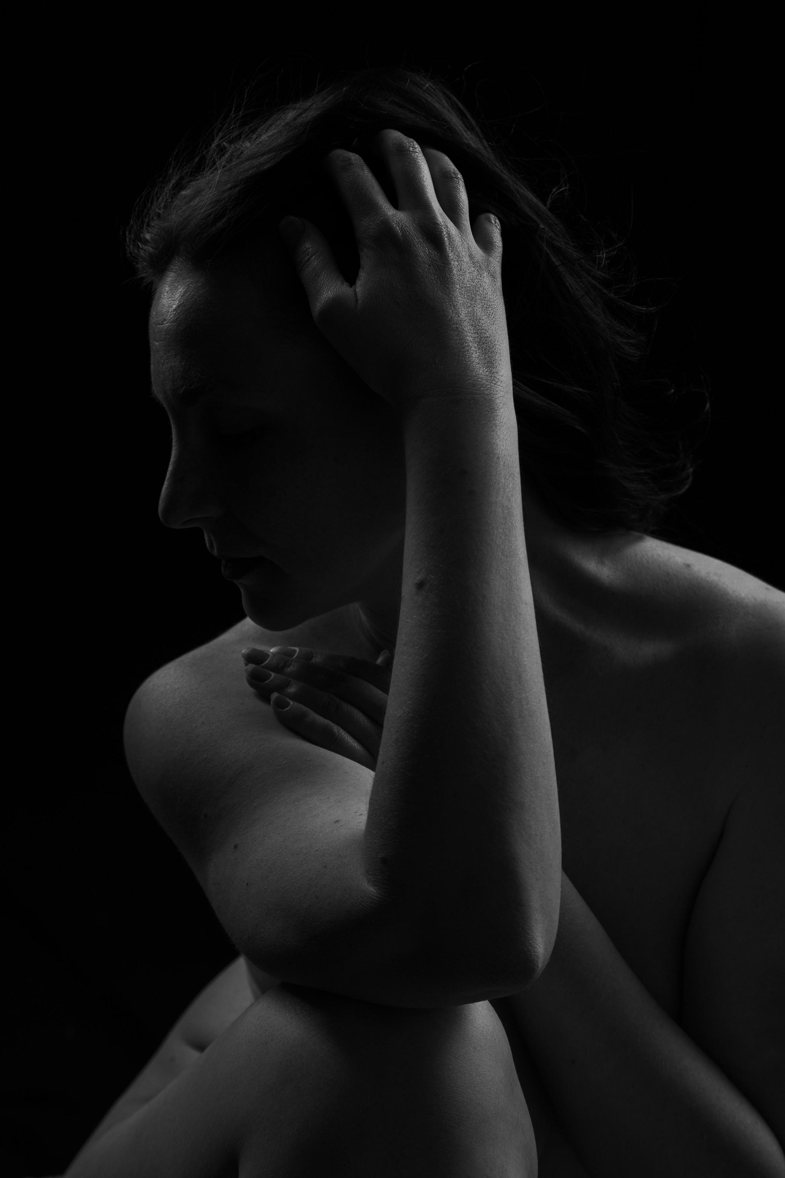 Силуэтная съемка для Марии. Портретный фотограф в Москве Екатерина Богдасарова