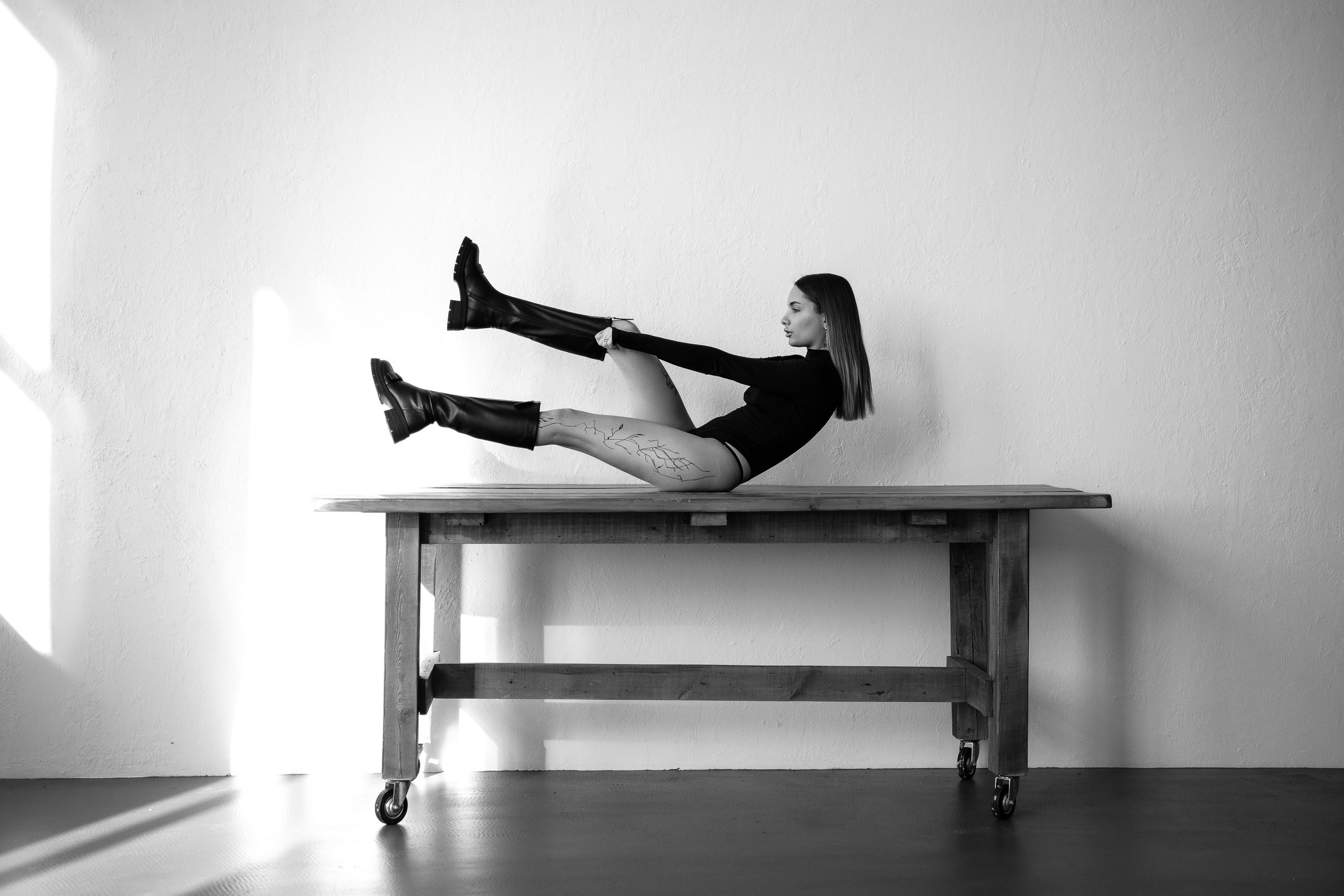 Студийная сьемка Елена. Женский фотограф в Новосибирске Вячеслав Семакин