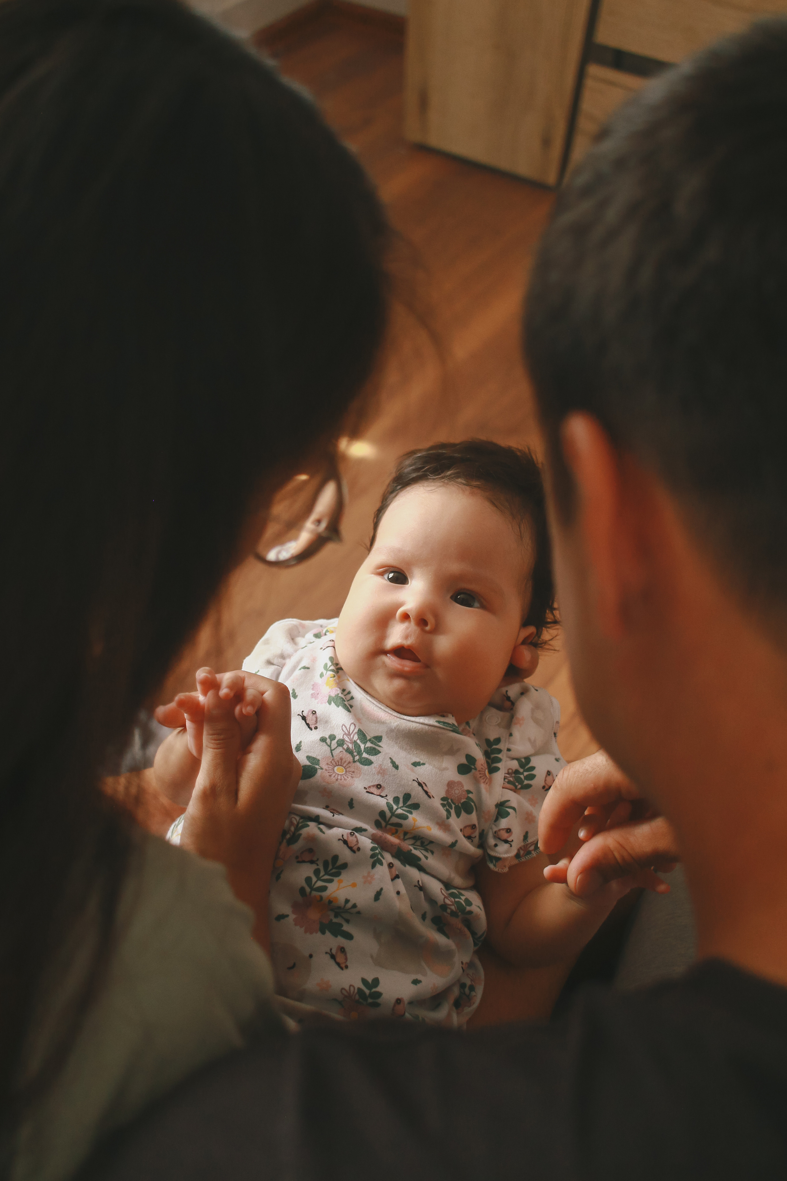 Артём, Анастасия и малышка Камилла. Семейный и детский фотограф в Якутске Людмила Кутовая