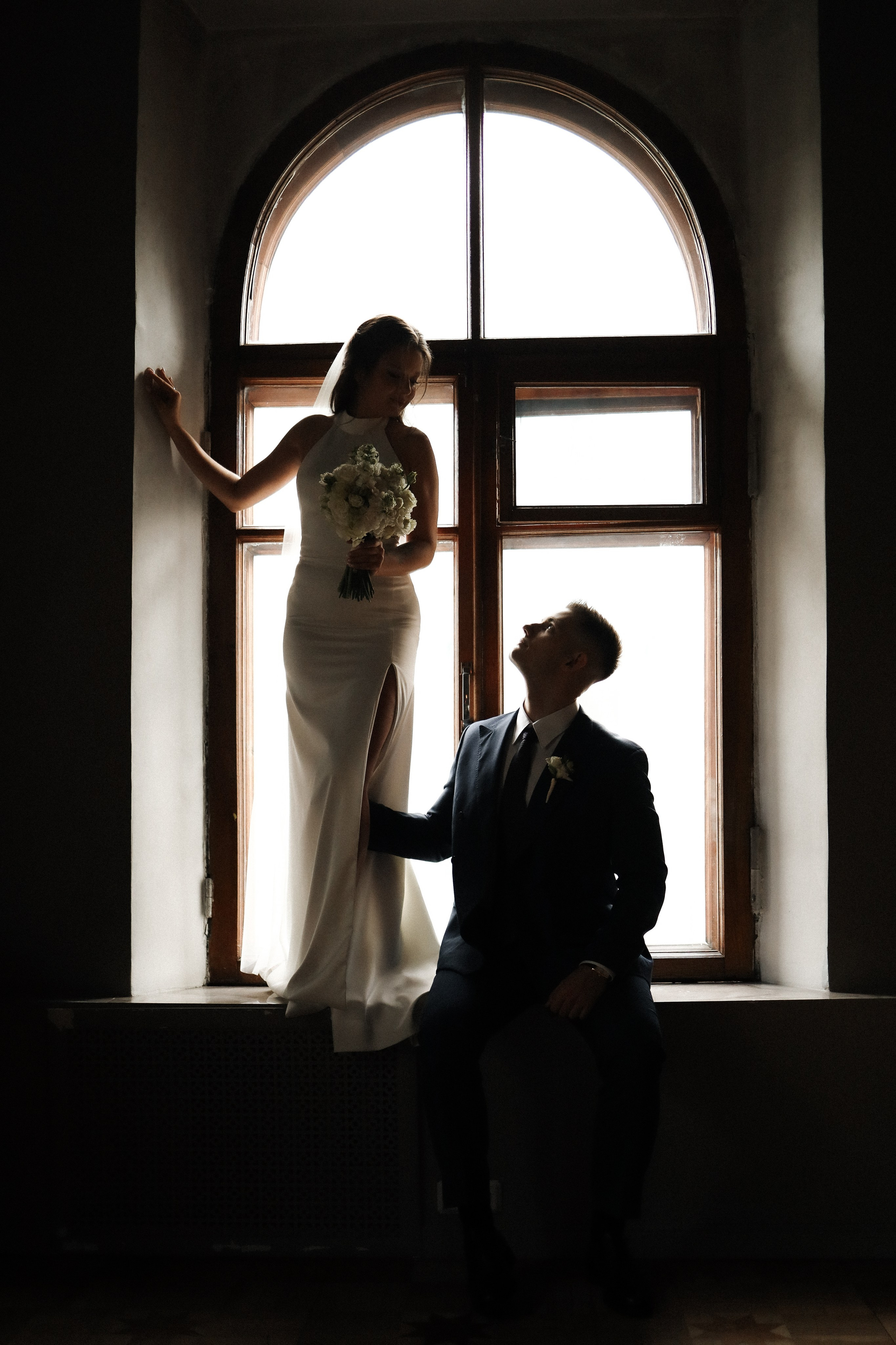 М. + В. Таганский загс, студийная лавстори. Семейный и lovestory фотограф в Москве Светлана Коняхина