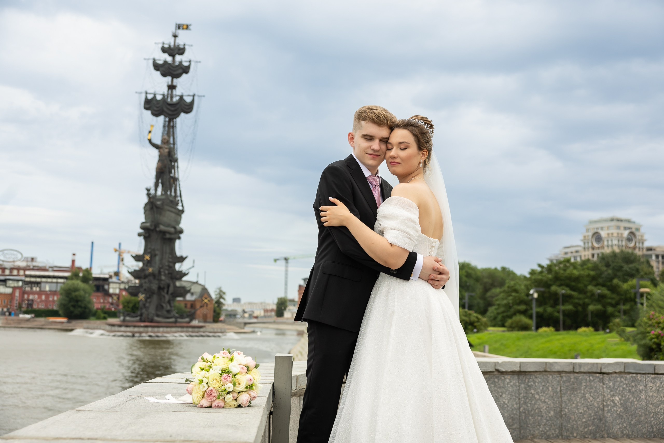 Прогулка по Москве. Свадебная фотосъёмка в Москве, Туле