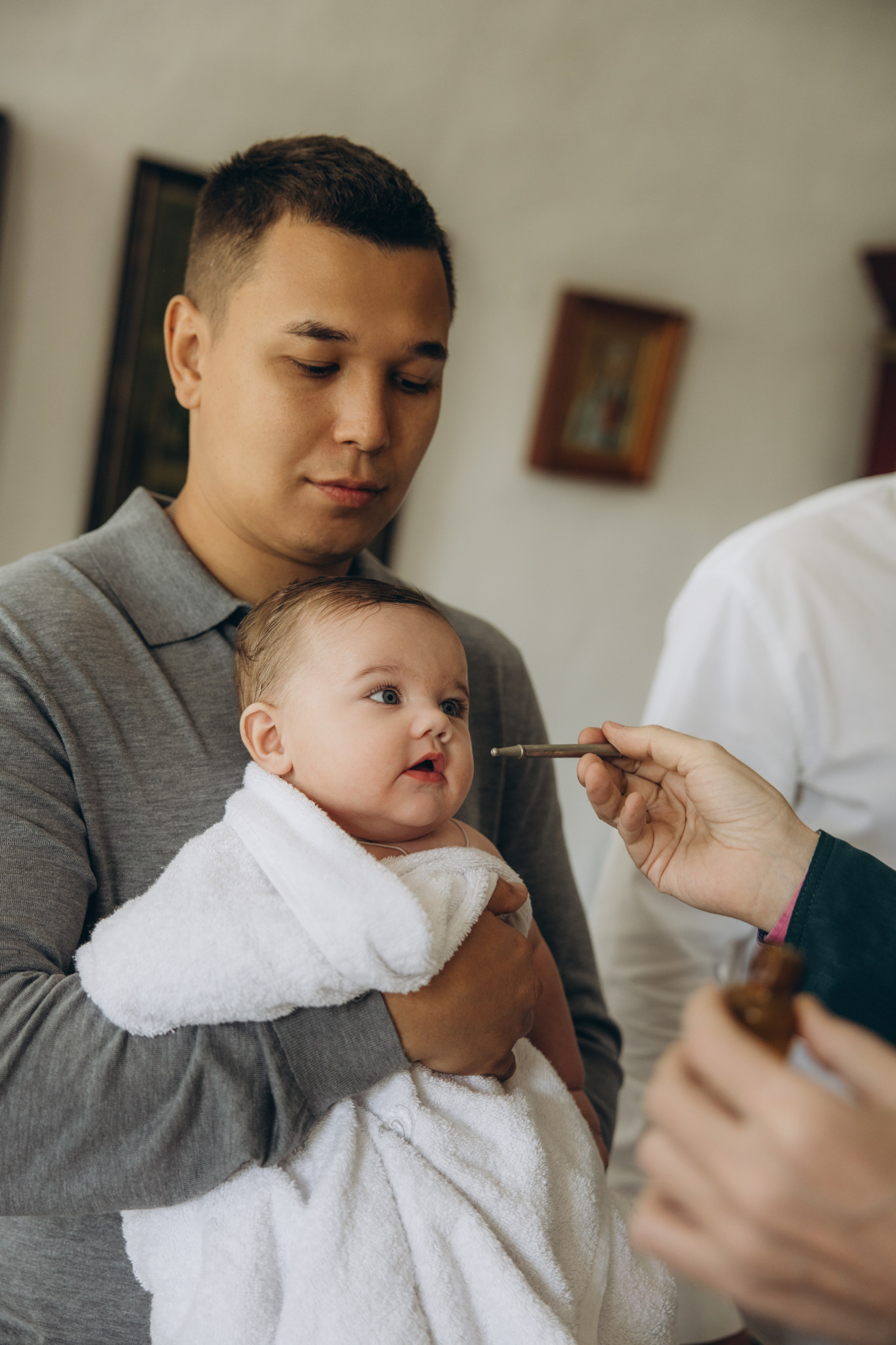 Крещение Демида. Свадебный, семейный фотограф в Иркутске Светлана Макаричева