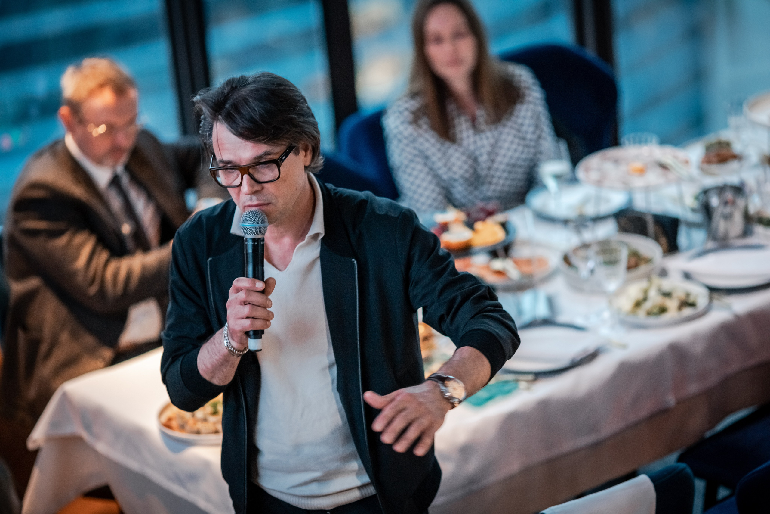 Открытие премиального клуба ABOSS | Ресторан Birds. Фотограф брендов и бизнеса в Москве Алексей Сентюрин