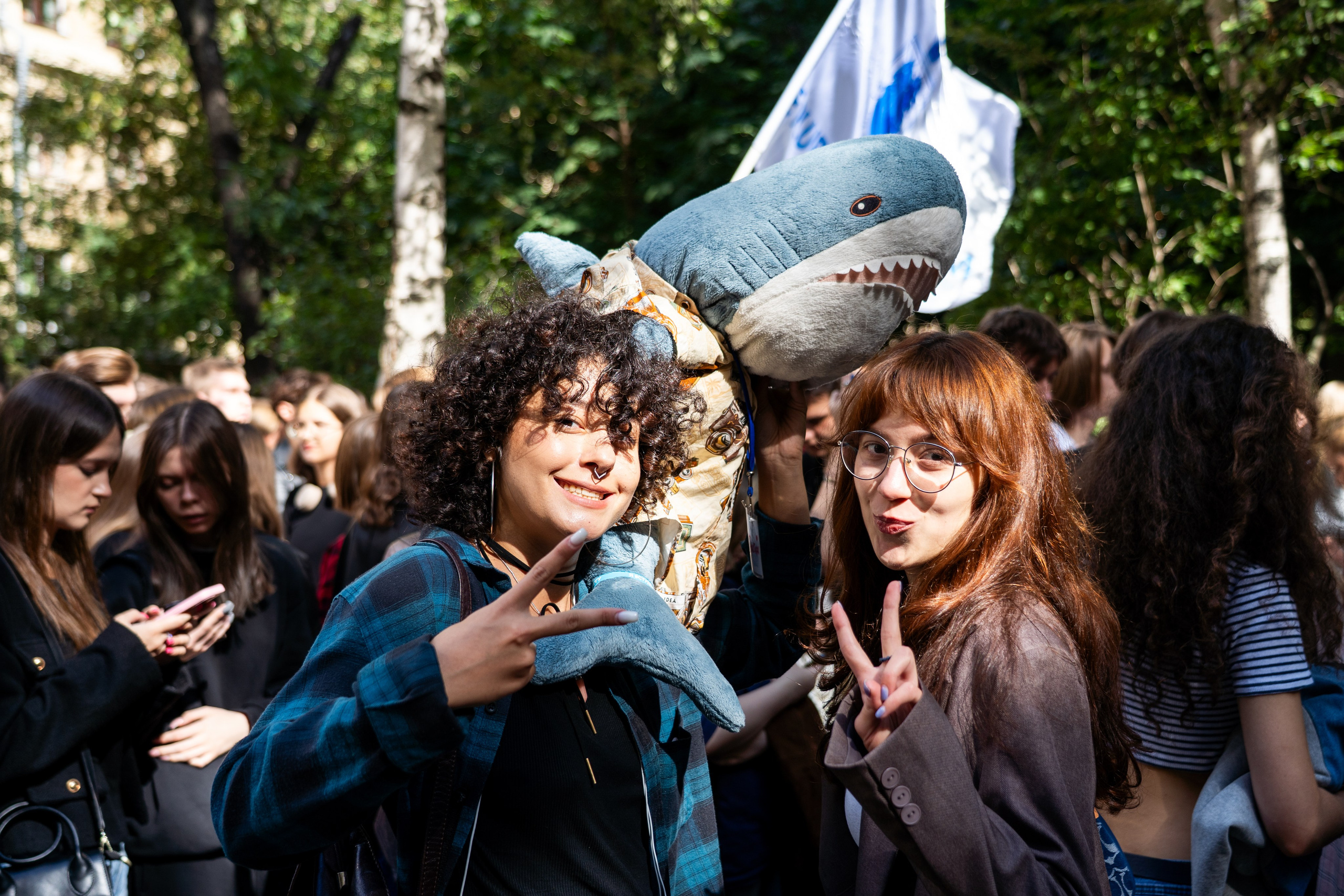 Посвящение в студенты в РГГУ. Репортажный фотограф в Москве Легкая Софья