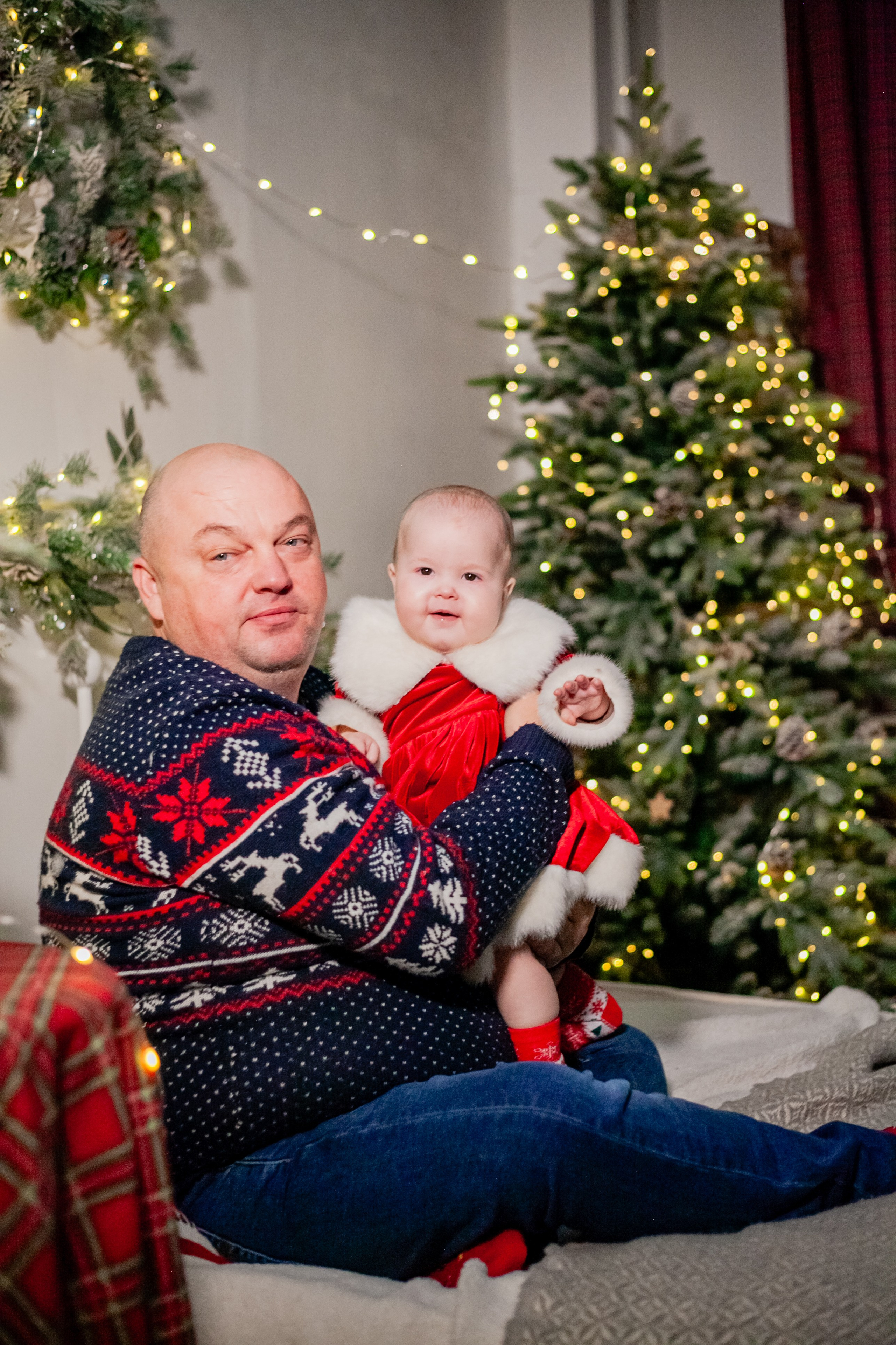 Ульяна и ее семья новый год 2024. Свадебный и семейный фотограф в Армавире