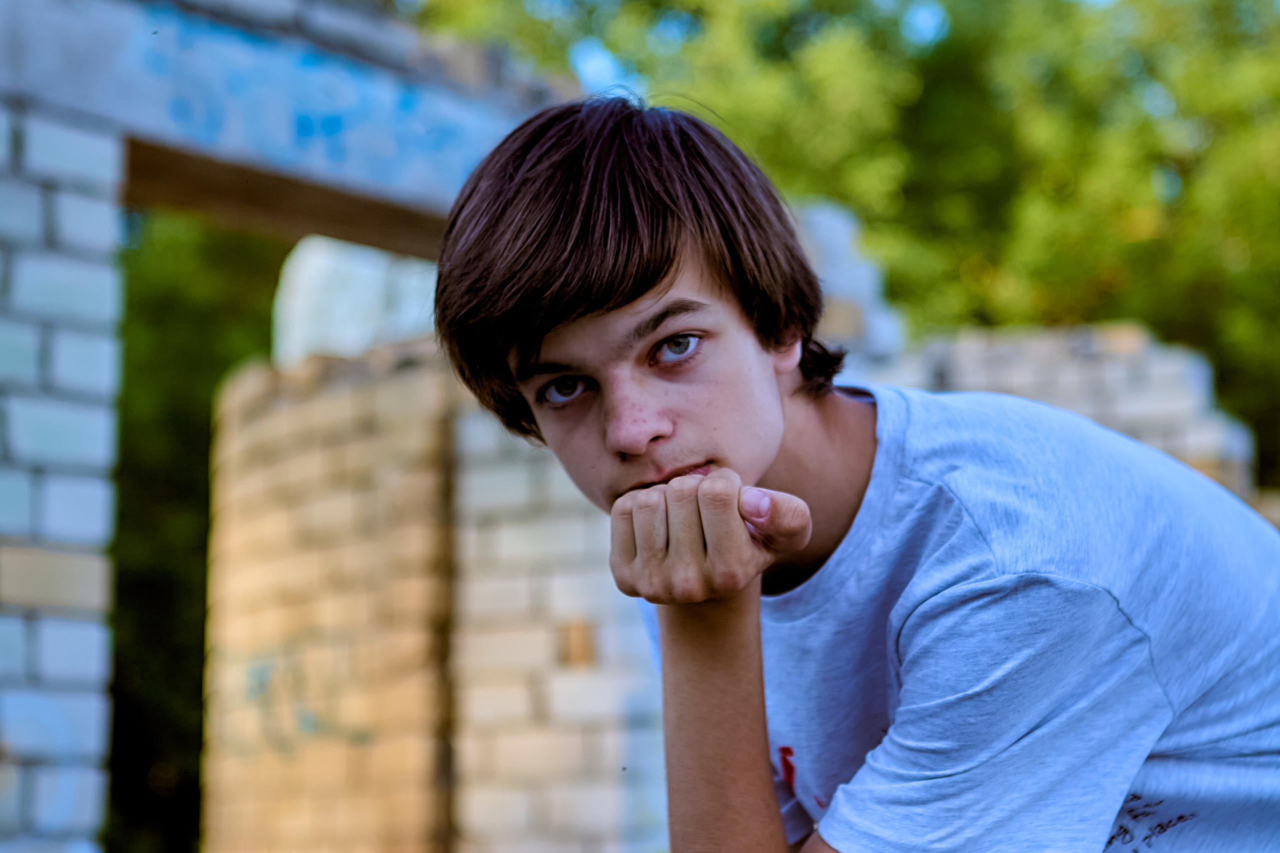 Заброшка в Дзержинске, творческий портрет.