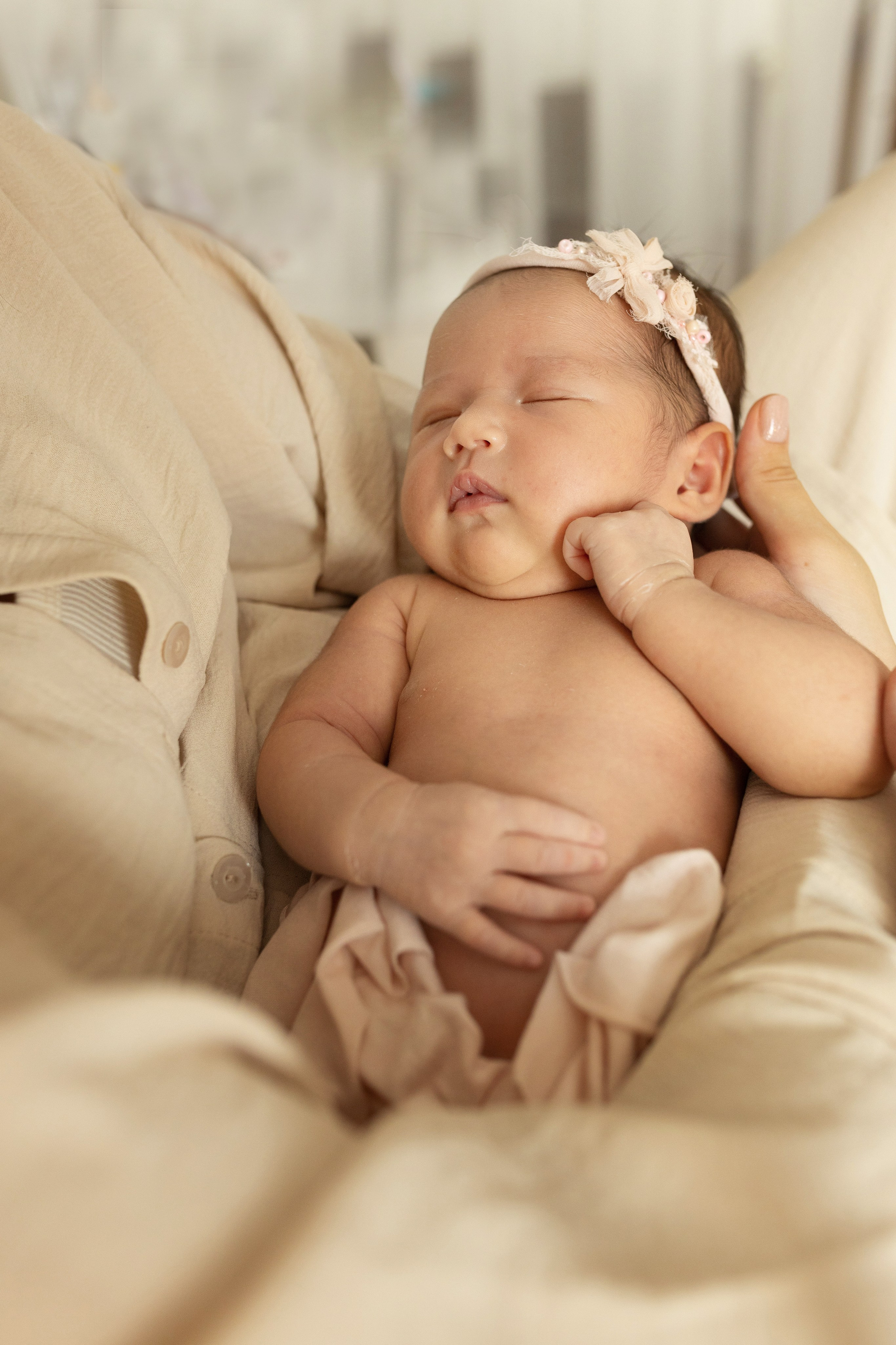 Тамарочка (11 дней). Съемка Таинств Крещения Венчания, детские и семейные съемки в Пензе