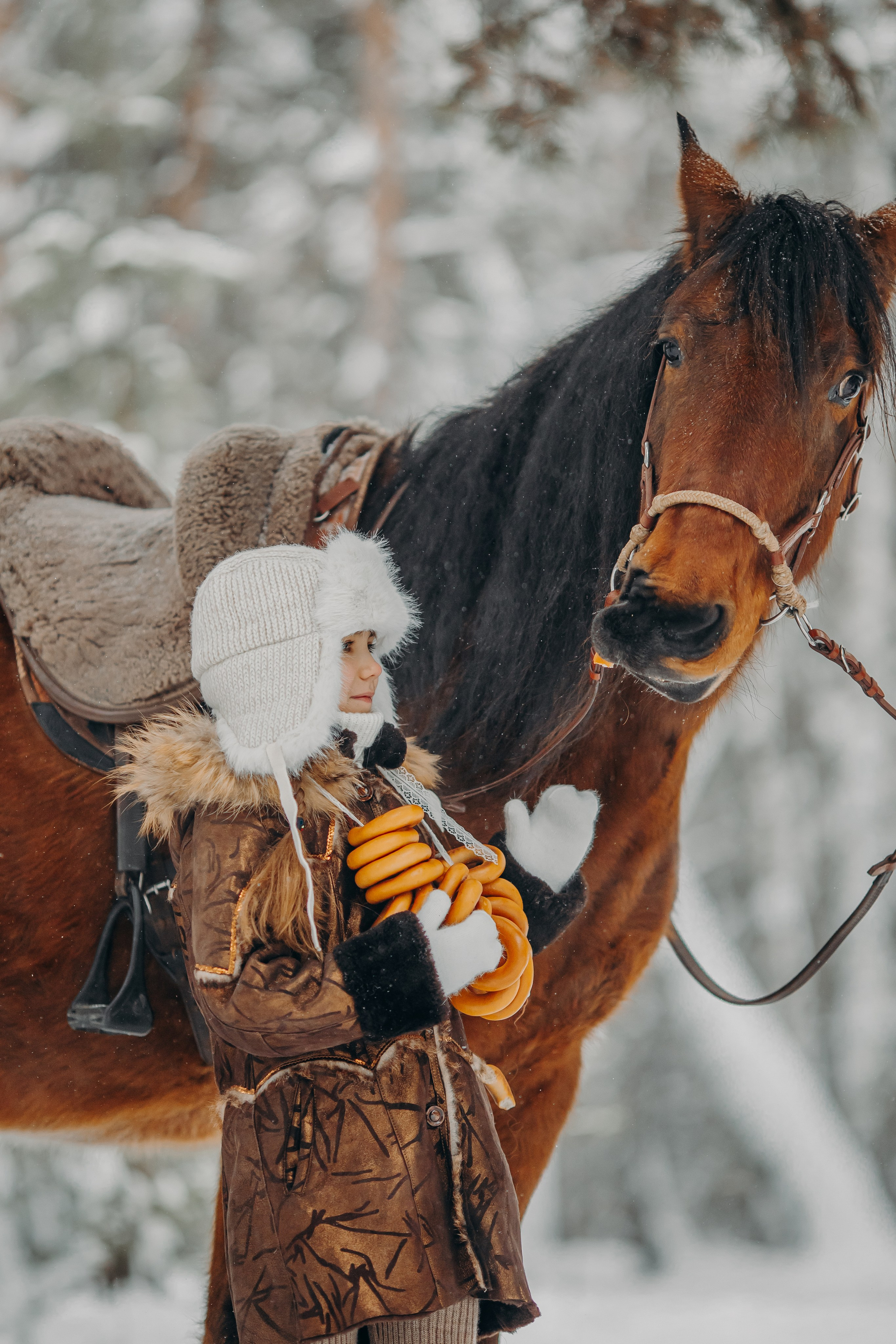 Тоша и баранки. Анна Молчанова конный фотограф в Тюмени | фотосессии с лошадьми Тюмень