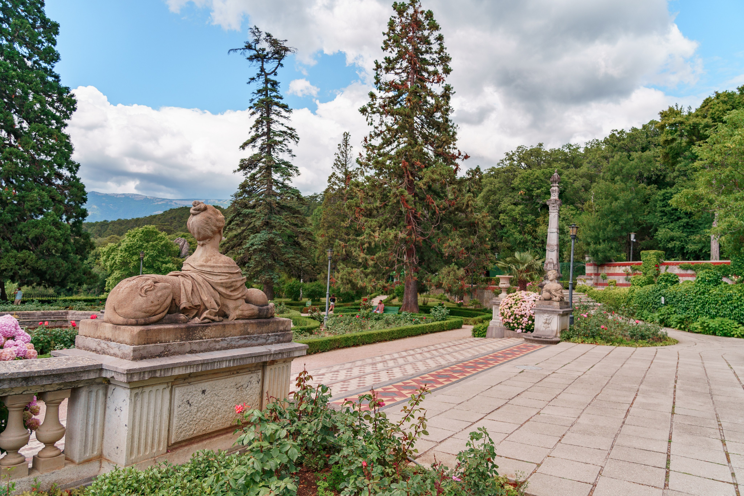 Алупкинский дворцово-парковый музей-заповедник, Республика Крым. Репортажный фотограф в Крыму Ксения Гасица