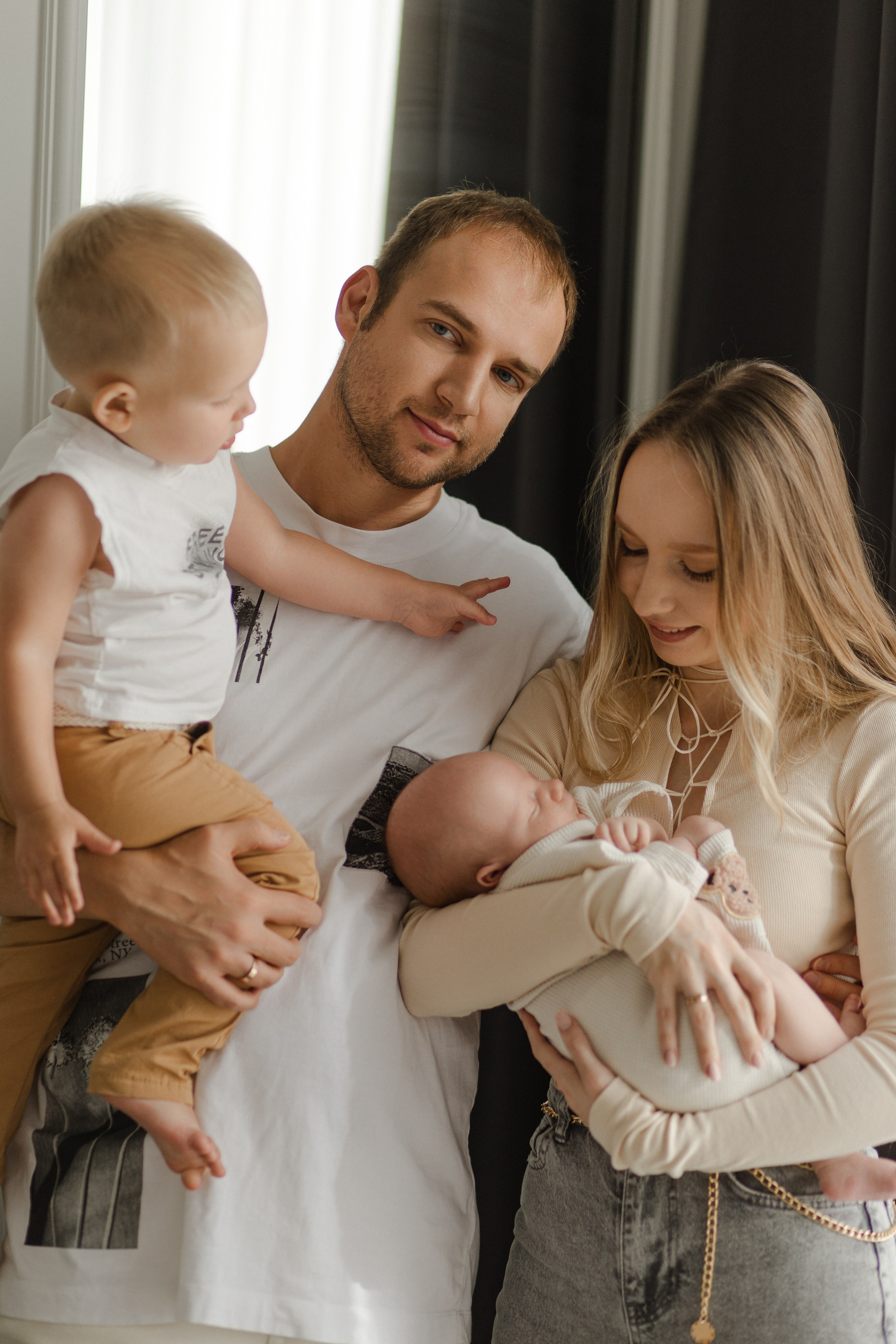 Володя Диана и дети. Семейный и детский фотограф в Москве Кузьмина Мария